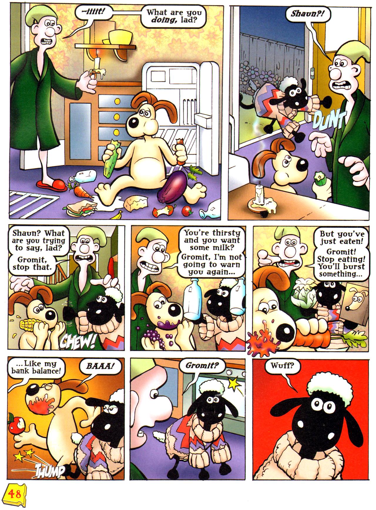 Read online Wallace and Gromit Annual comic -  Issue #2008 - 50