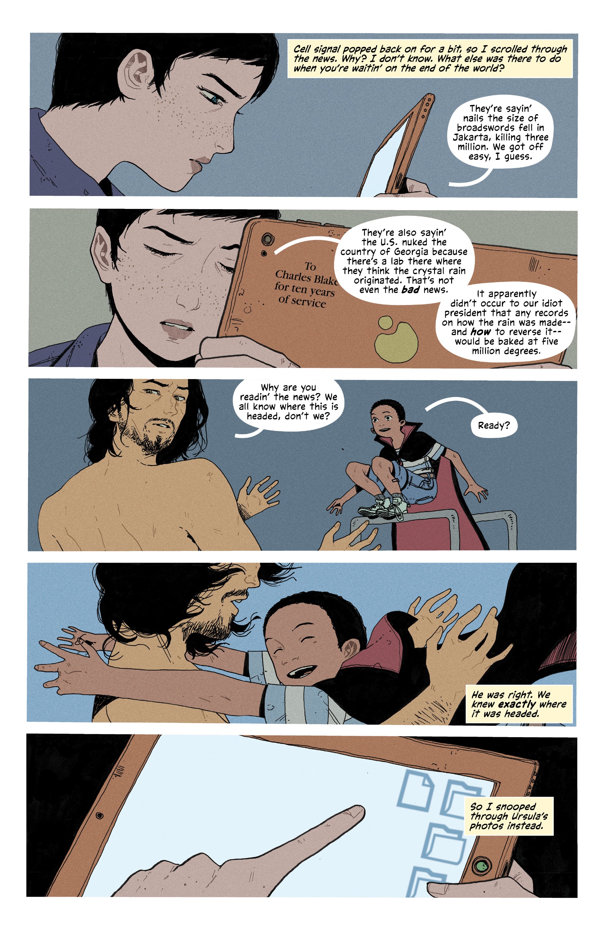 Read online Joe Hill's Rain comic -  Issue #5 - 10