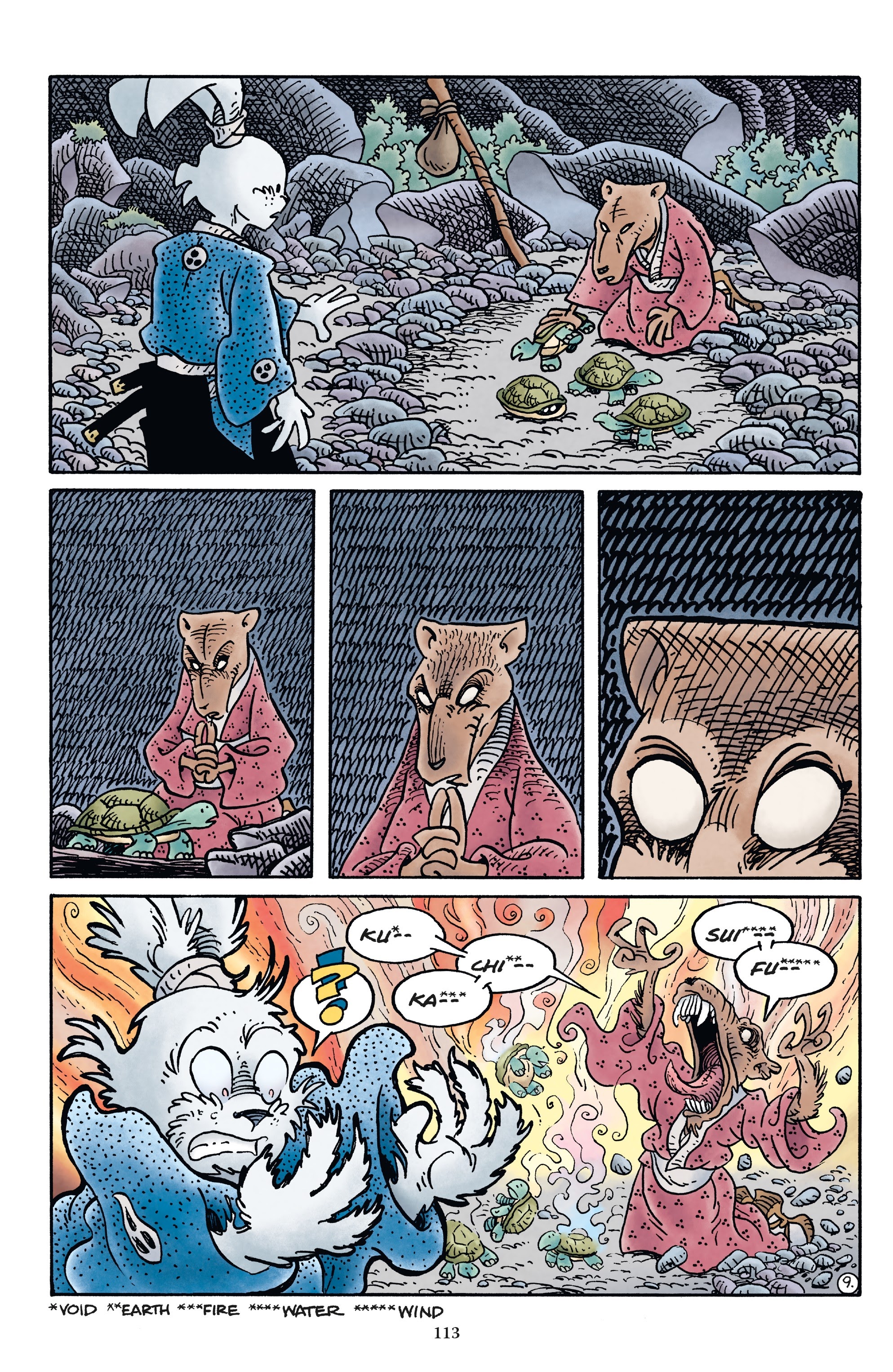 Read online Usagi Yojimbo/Teenage Mutant Ninja Turtles: The Complete Collection comic -  Issue # TPB (Part 2) - 6