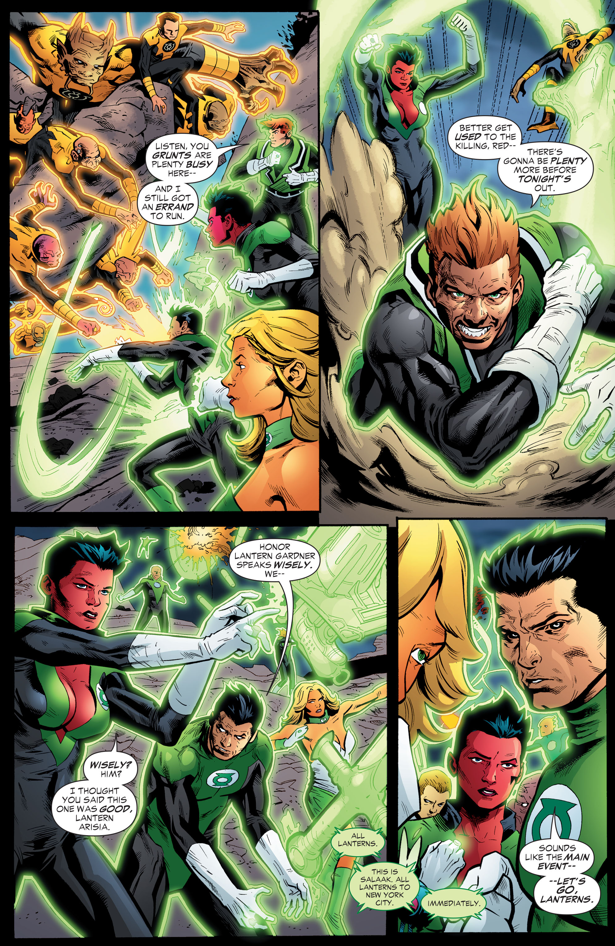 Read online Green Lantern by Geoff Johns comic -  Issue # TPB 3 (Part 3) - 37