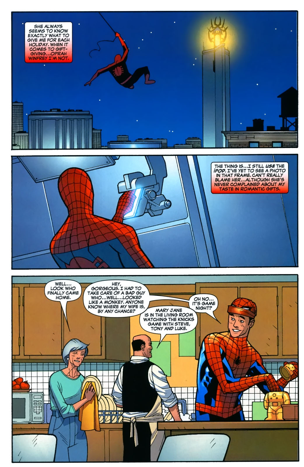 I (heart) Marvel issue Web of Romance - Page 5