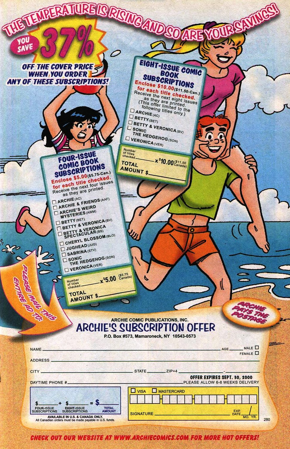 Read online Veronica comic -  Issue #101 - 34