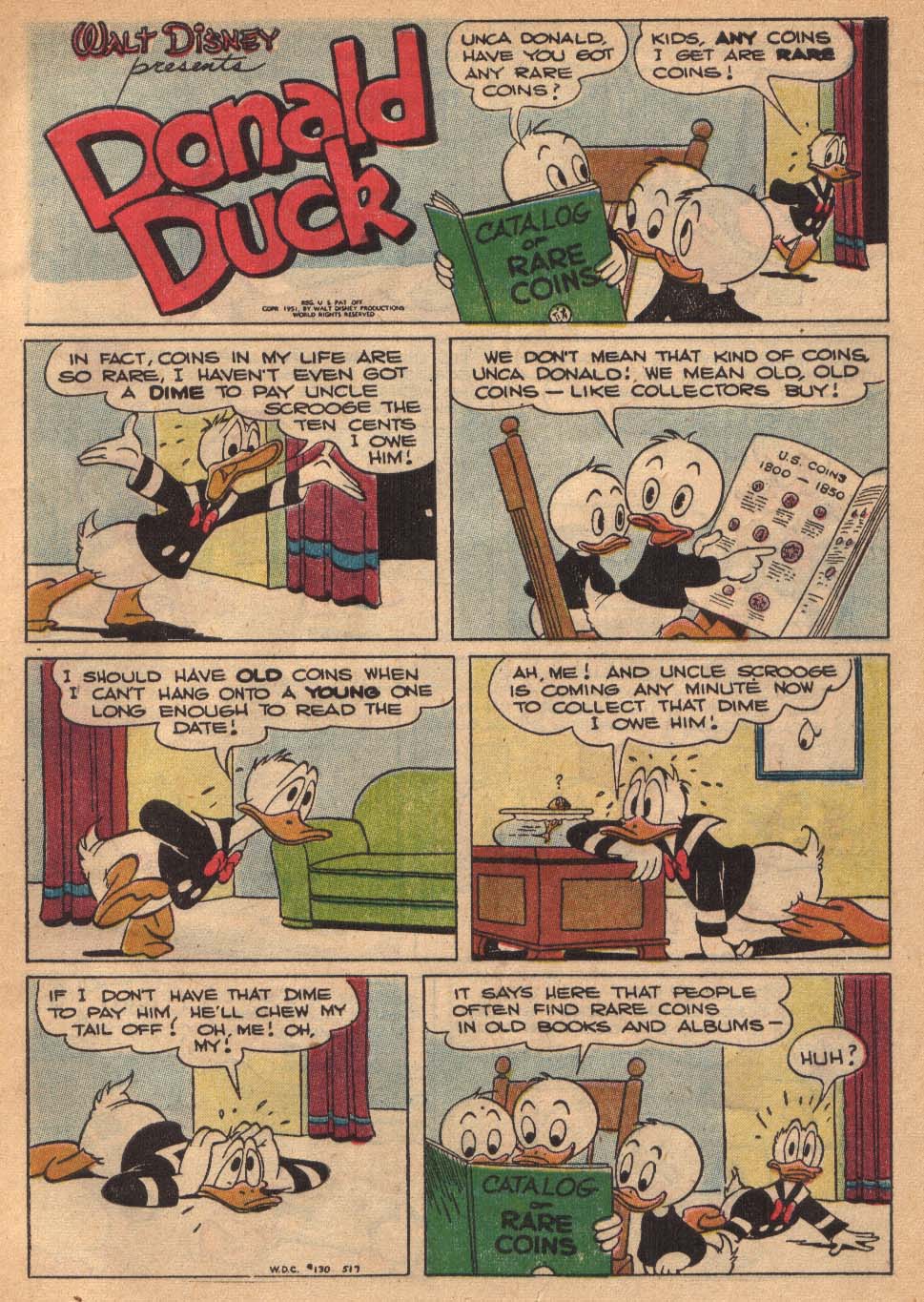 Read online Walt Disney's Comics and Stories comic -  Issue #130 - 3