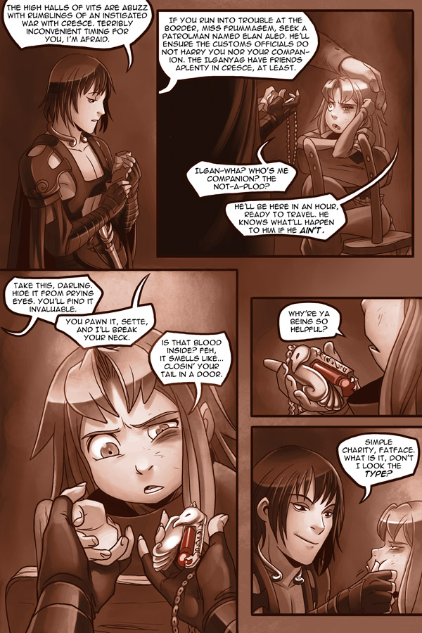 Read online Unsounded comic -  Issue #4 - 8