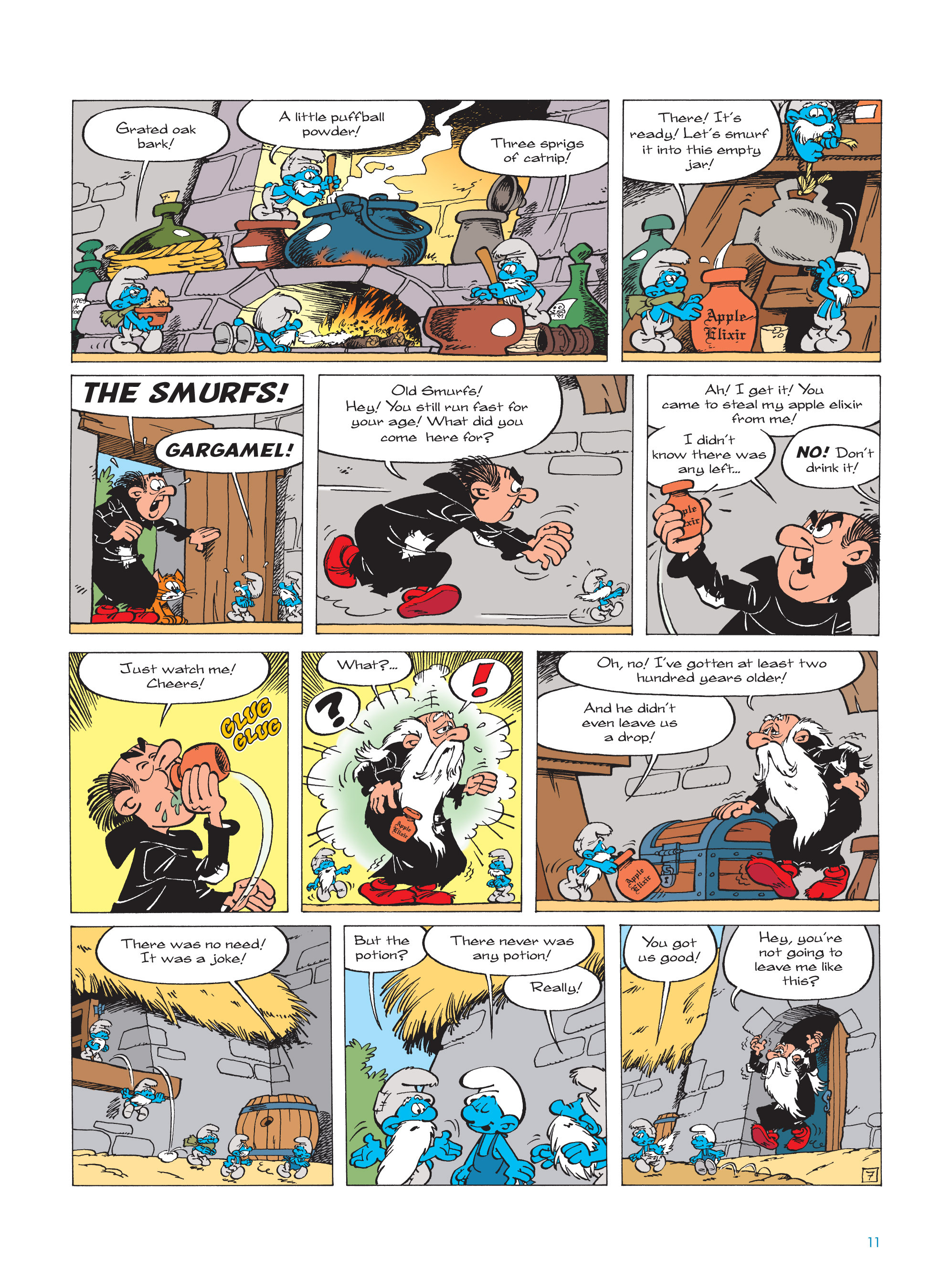 Read online The Smurfs comic -  Issue #17 - 11