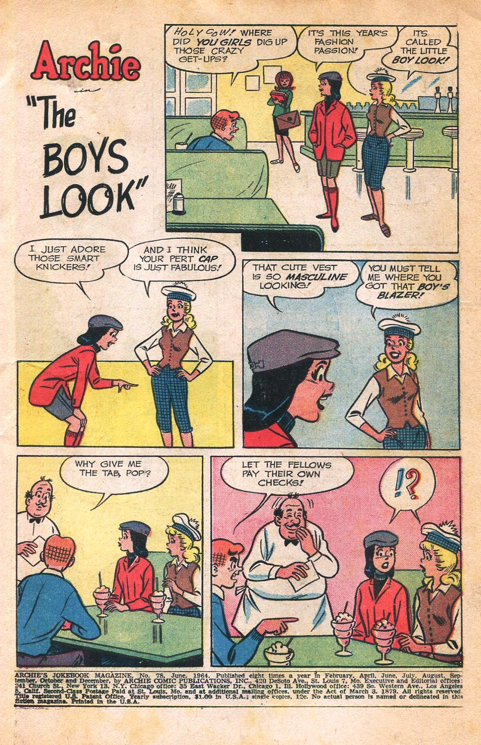 Read online Archie's Joke Book Magazine comic -  Issue #78 - 3