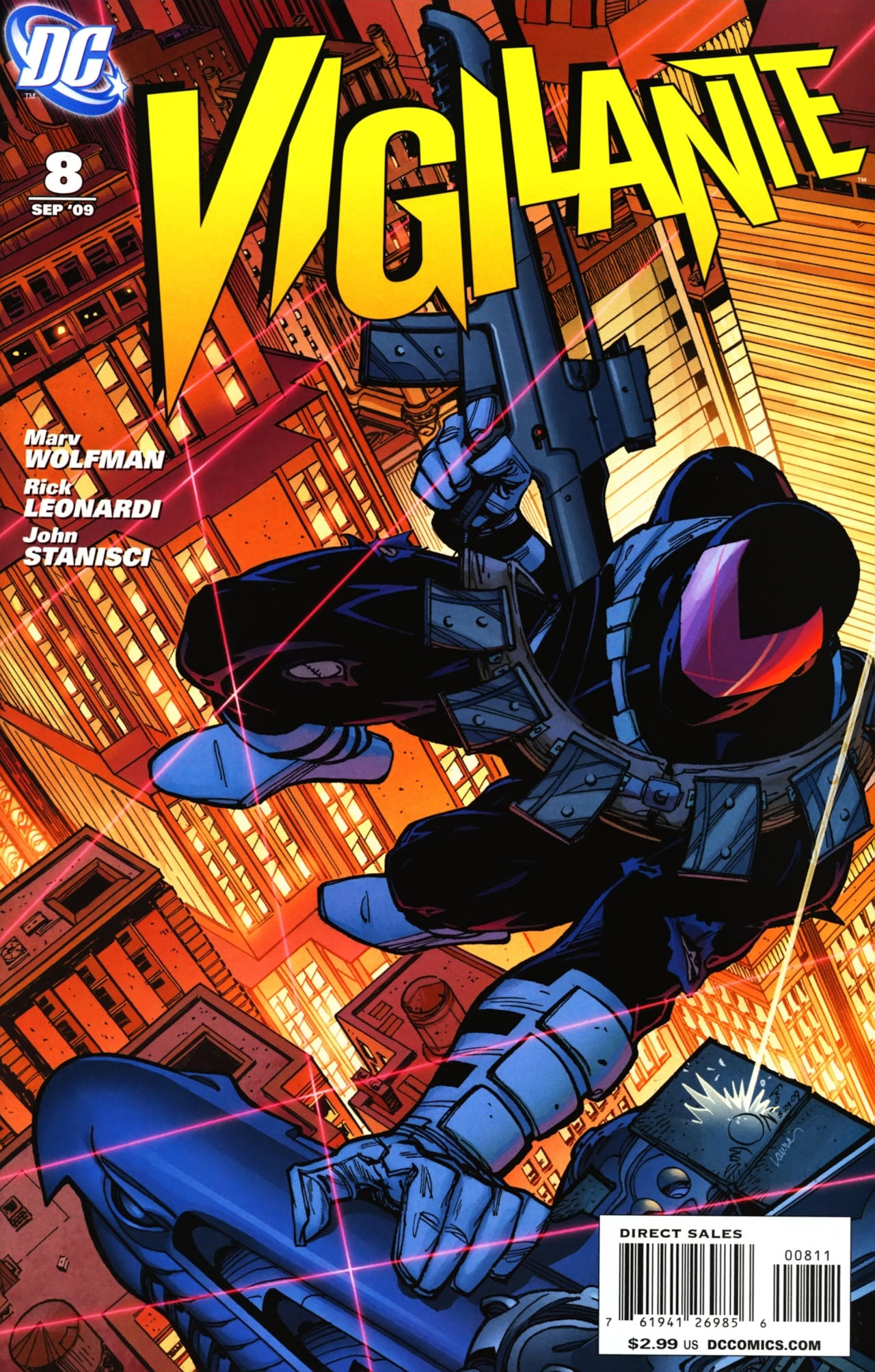 Read online Vigilante (2009) comic -  Issue #8 - 1
