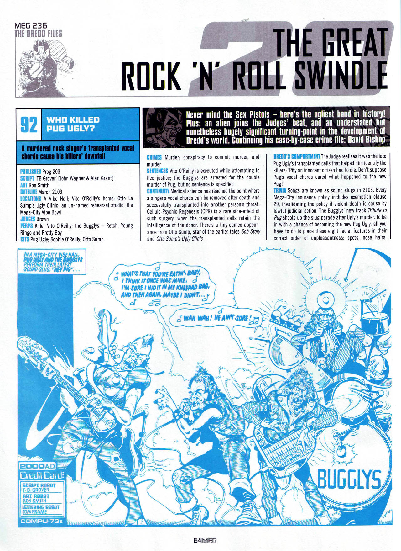 Read online Judge Dredd Megazine (Vol. 5) comic -  Issue #236 - 64