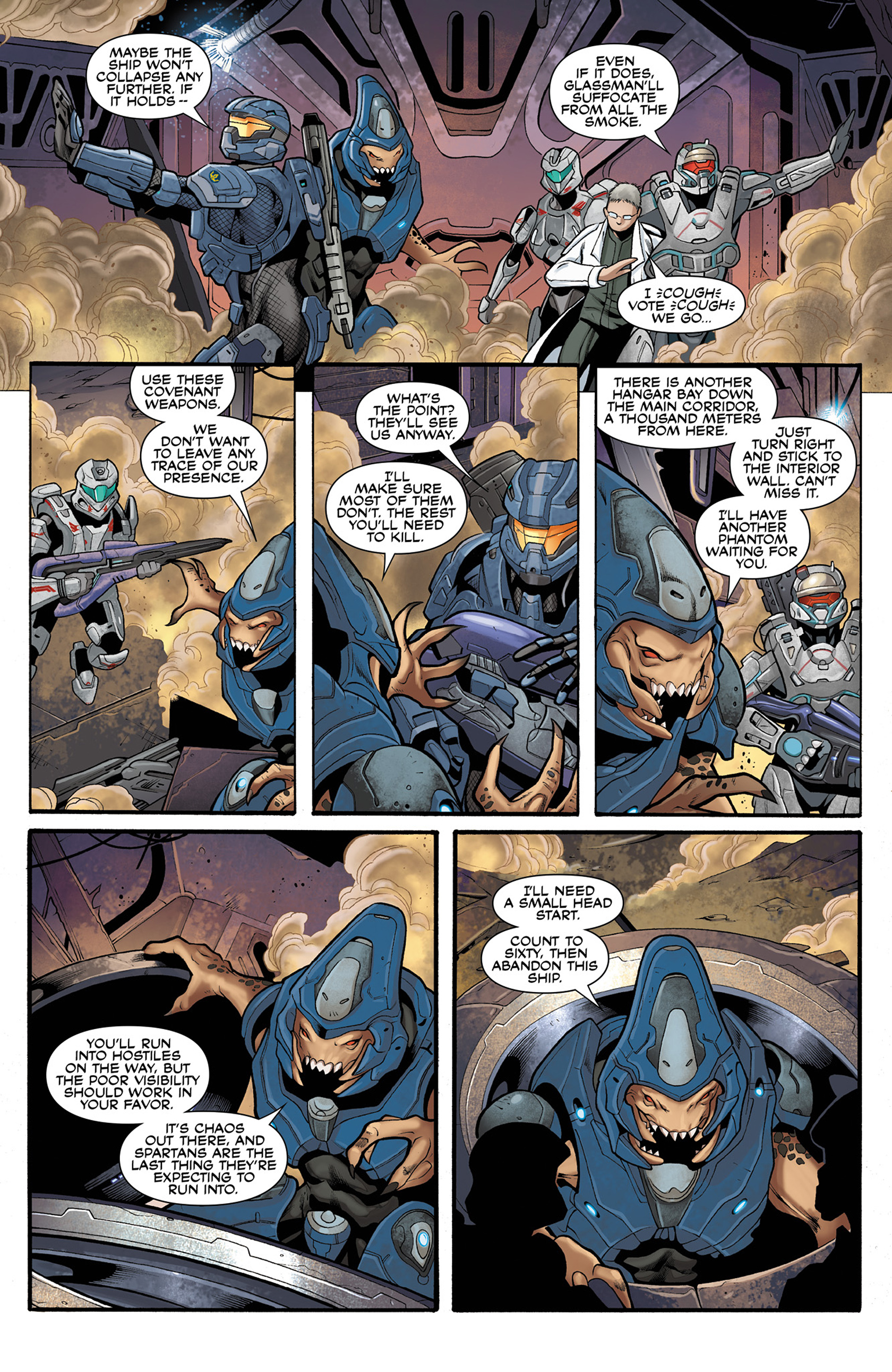 Read online Halo: Escalation comic -  Issue #20 - 6