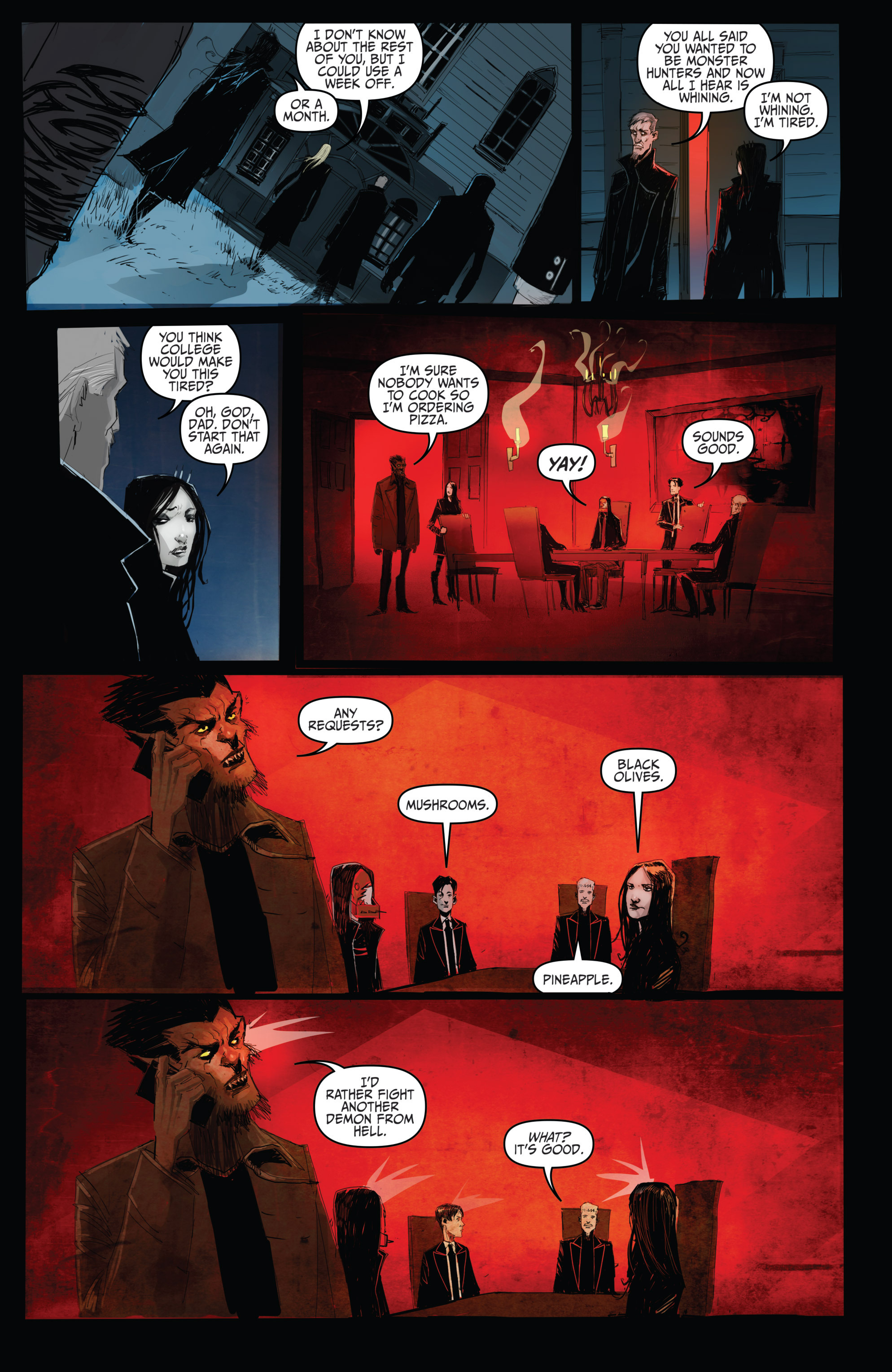 Read online The October Faction: Deadly Season comic -  Issue #1 - 9