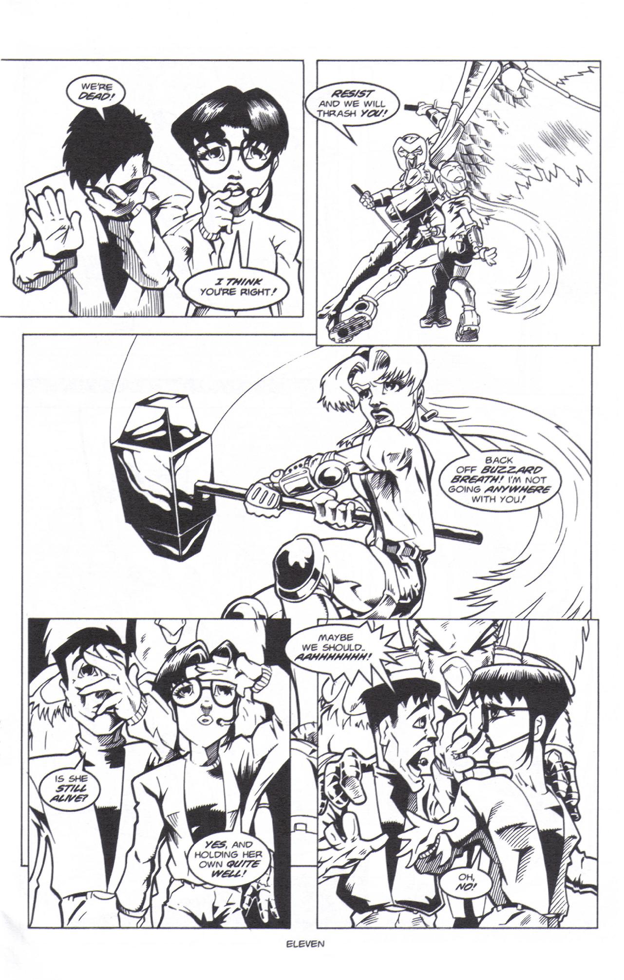 Read online Hammer Girl comic -  Issue #2 - 13