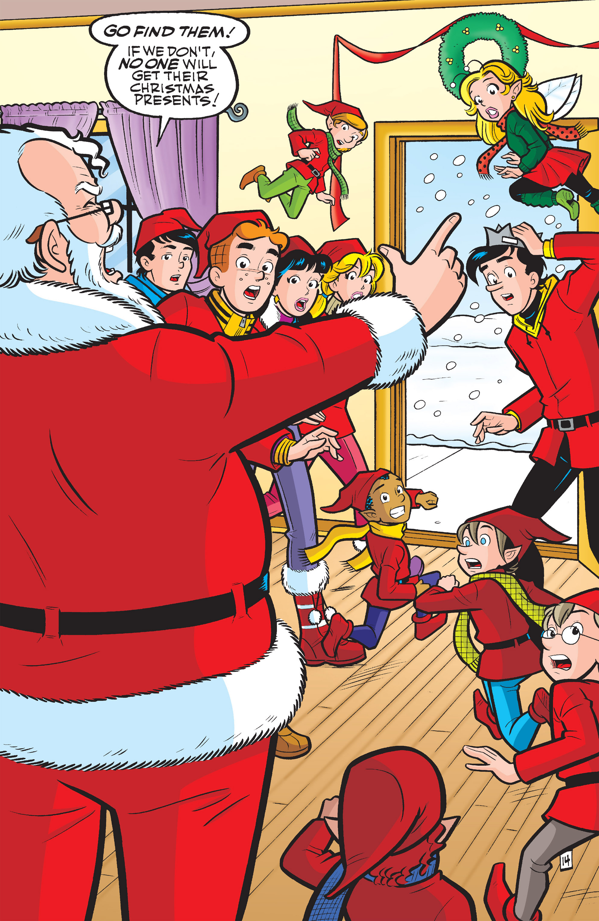 Read online Archie Meets Santa comic -  Issue # TPB - 96