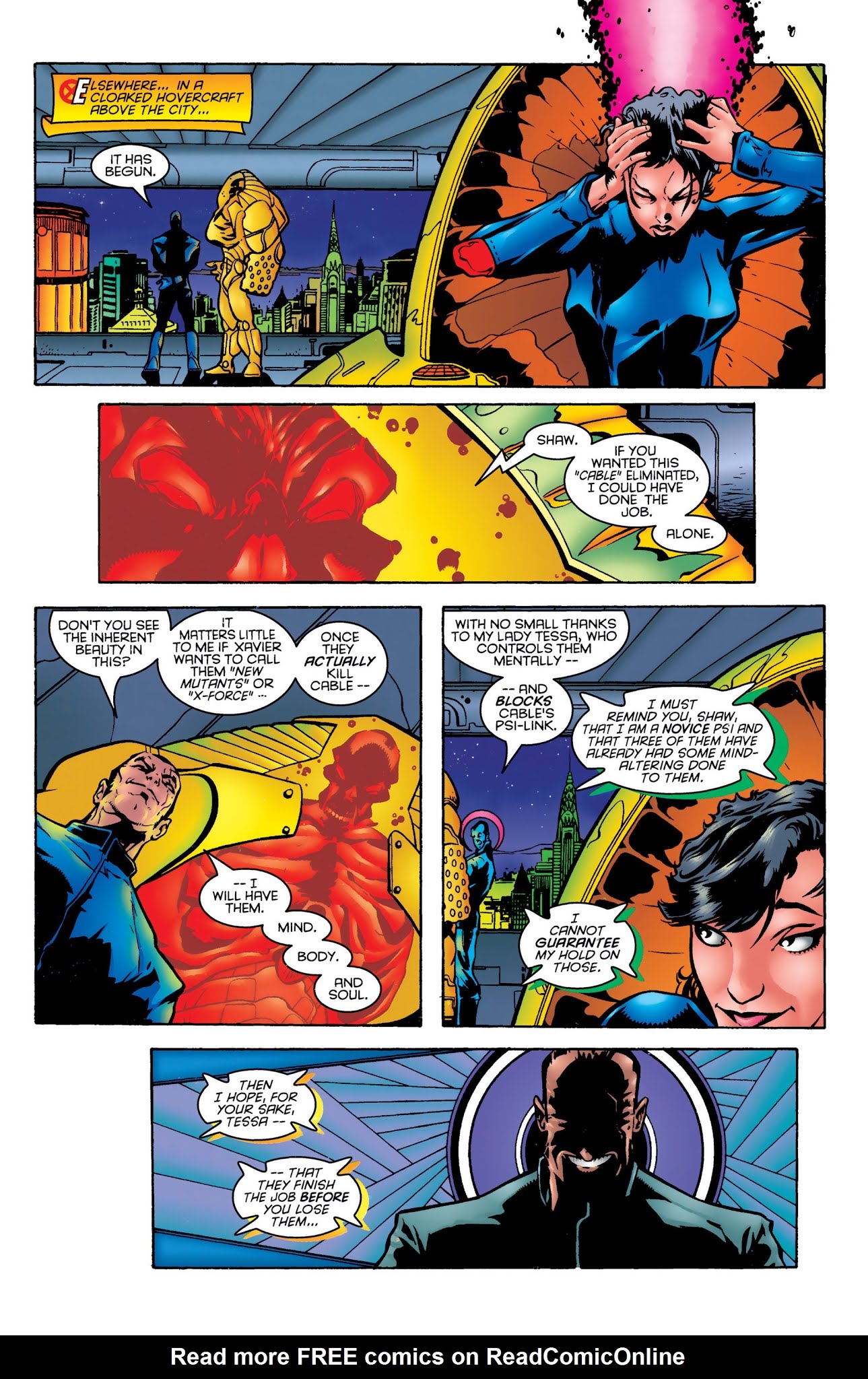 Read online Cable & X-Force: Onslaught Rising comic -  Issue # TPB - 91