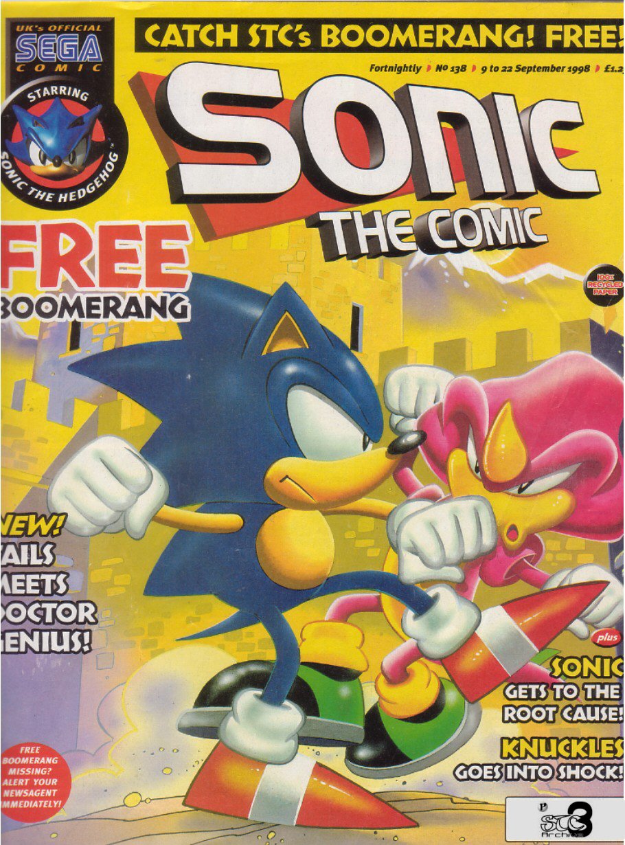 Read online Sonic the Comic comic -  Issue #138 - 1