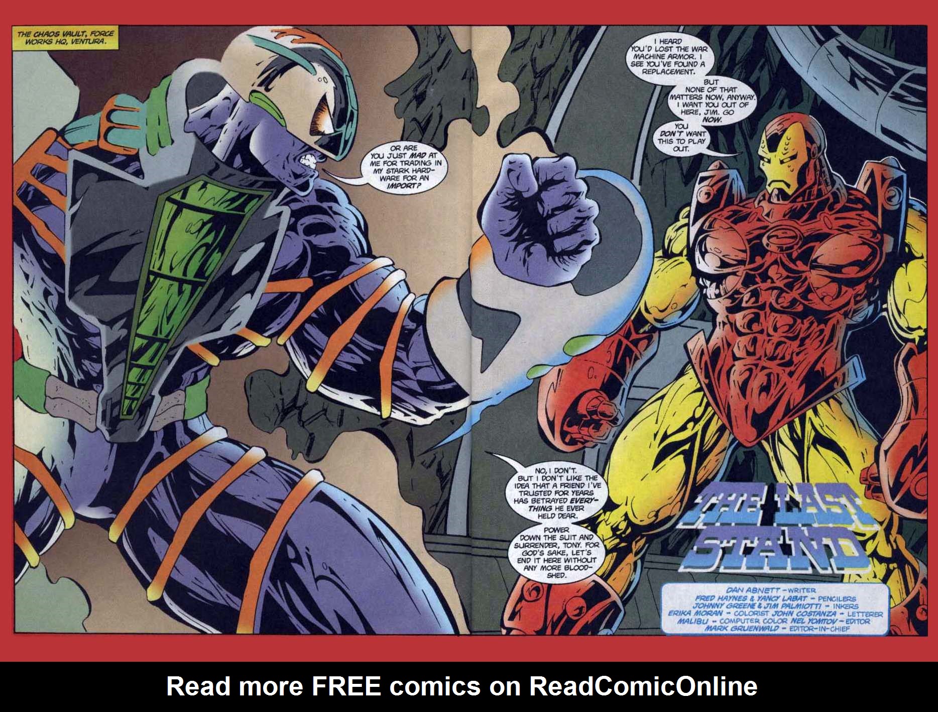 Read online War Machine (1994) comic -  Issue #22 - 3