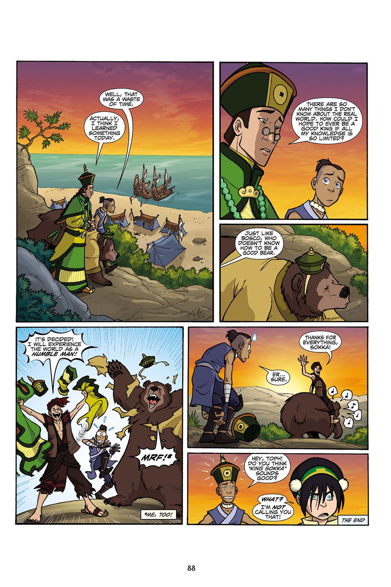 Read online Nickelodeon Avatar: The Last Airbender - The Lost Adventures comic -  Issue # Full - 89