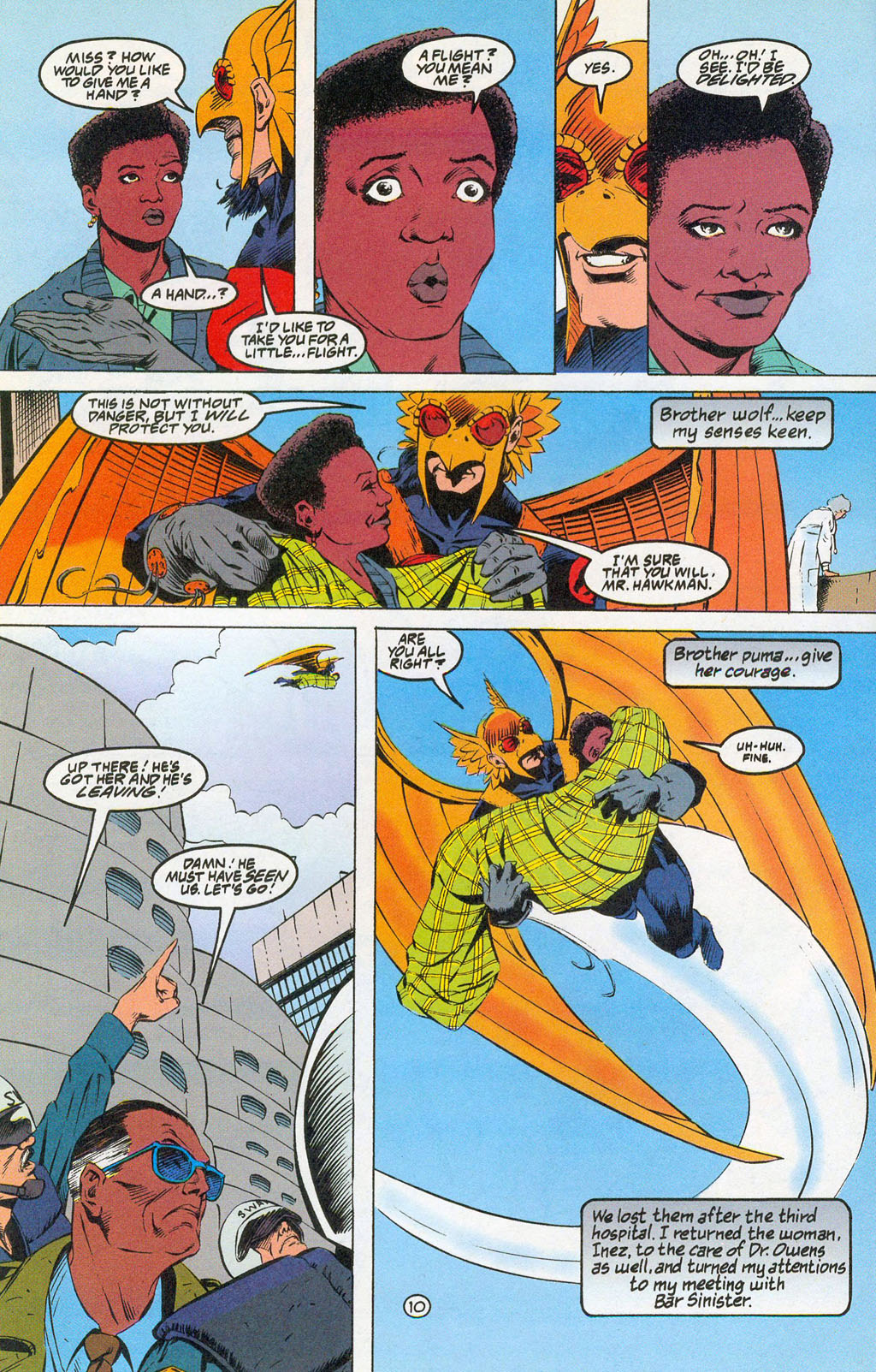 Read online Hawkman (1993) comic -  Issue #11 - 12