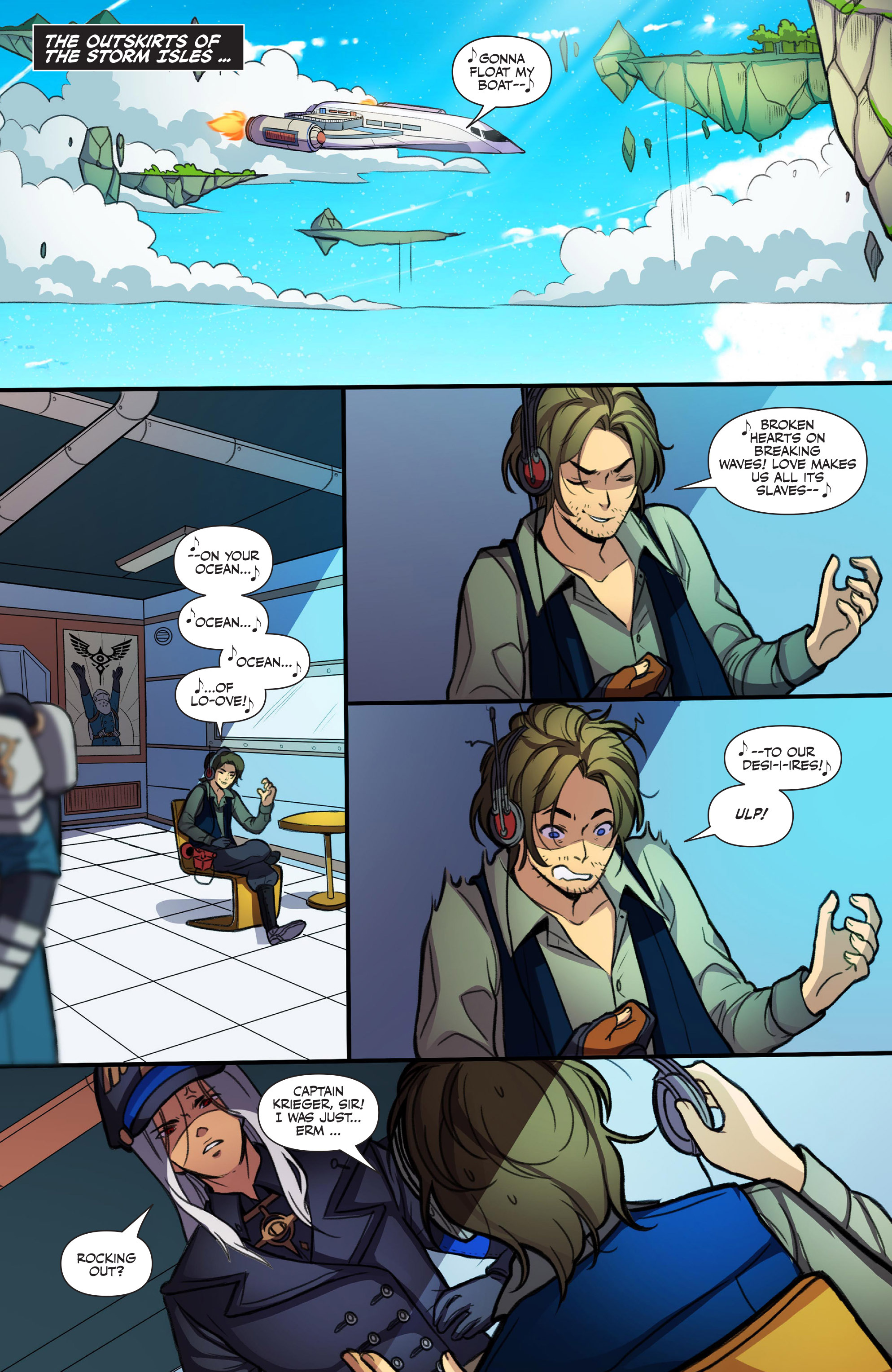 Read online Heroes Of Skyrealm comic -  Issue #1 - 3