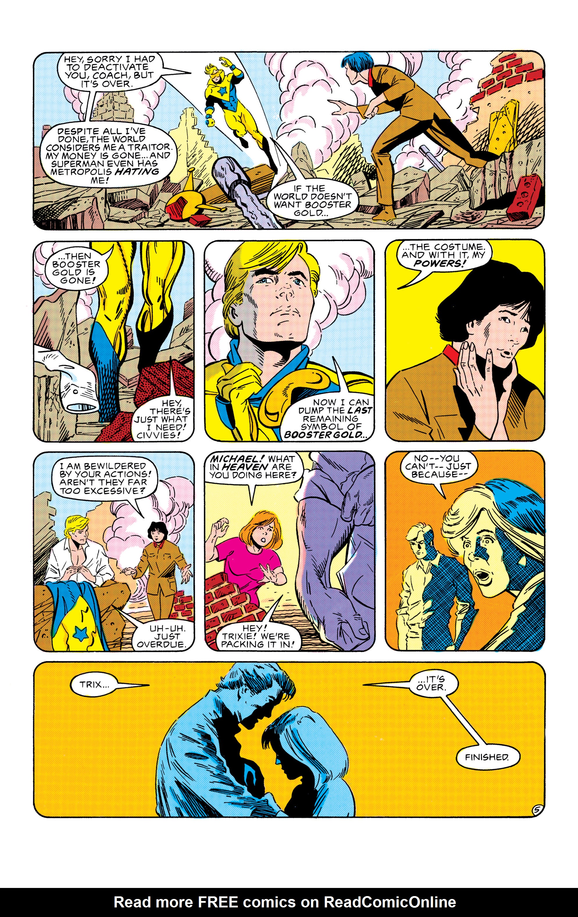 Read online Booster Gold (1986) comic -  Issue #25 - 5