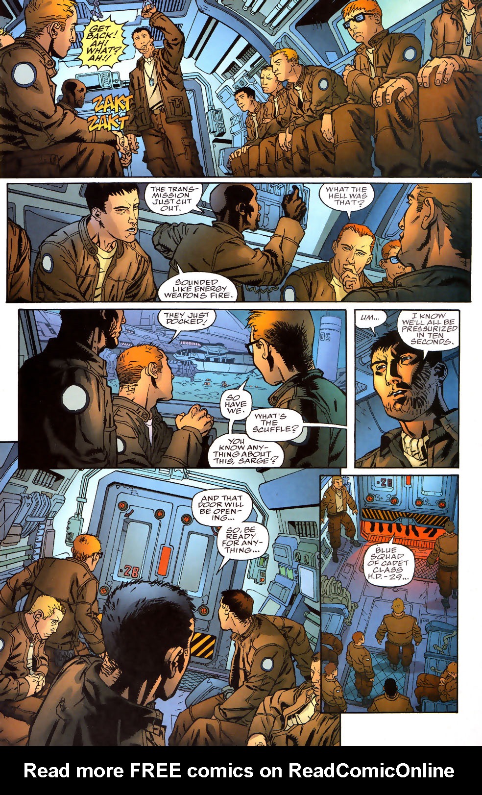 Read online Human Defense Corps comic -  Issue #2 - 6