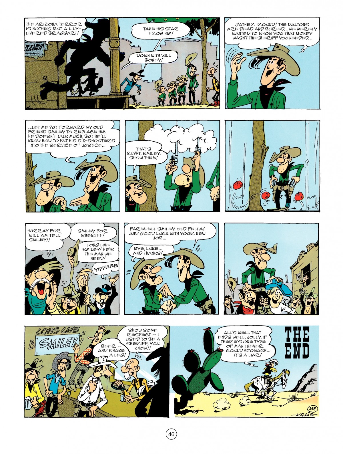 Read online A Lucky Luke Adventure comic -  Issue #47 - 46