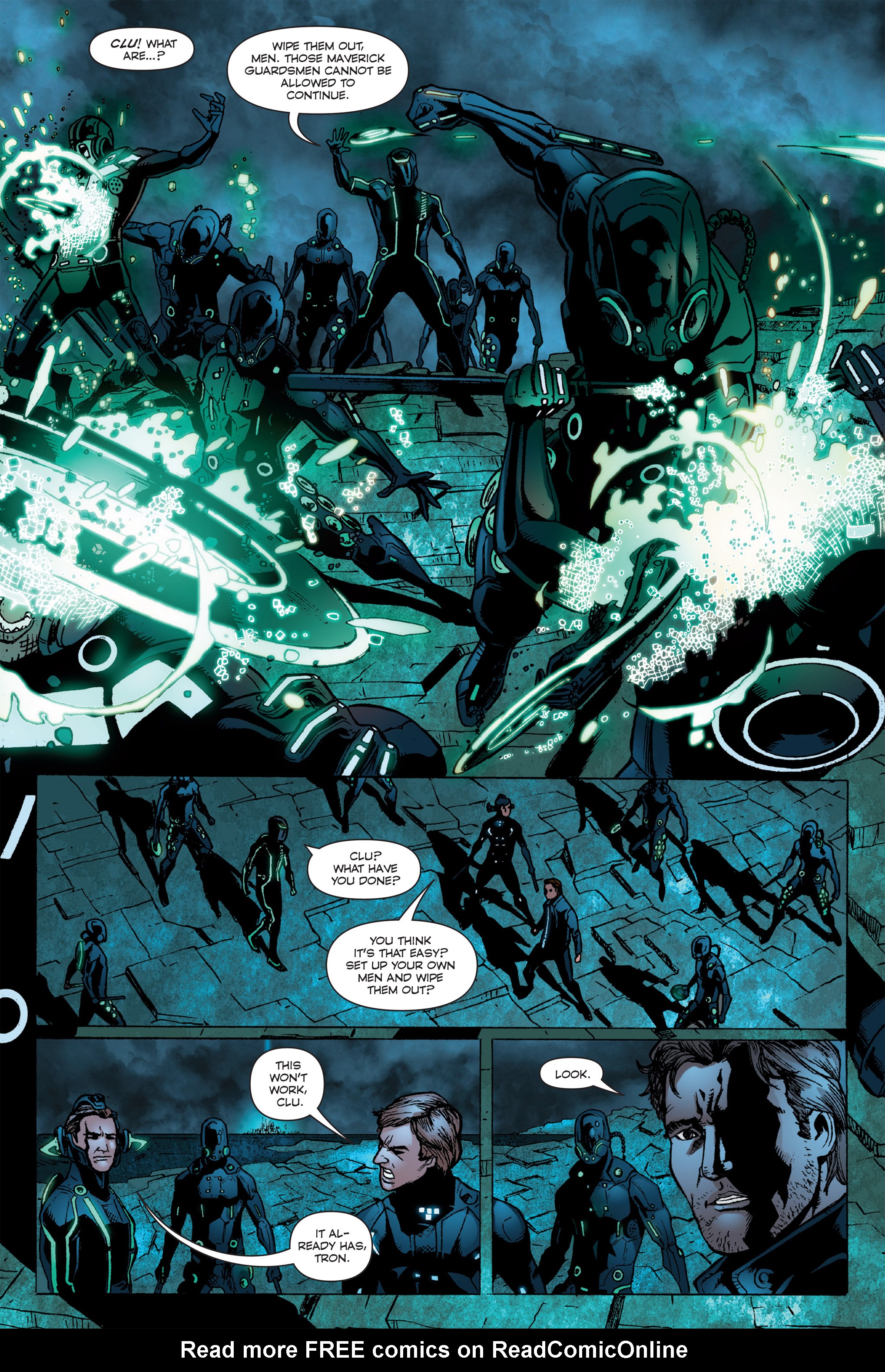 Read online TRON: Betrayal comic -  Issue # TPB - 102