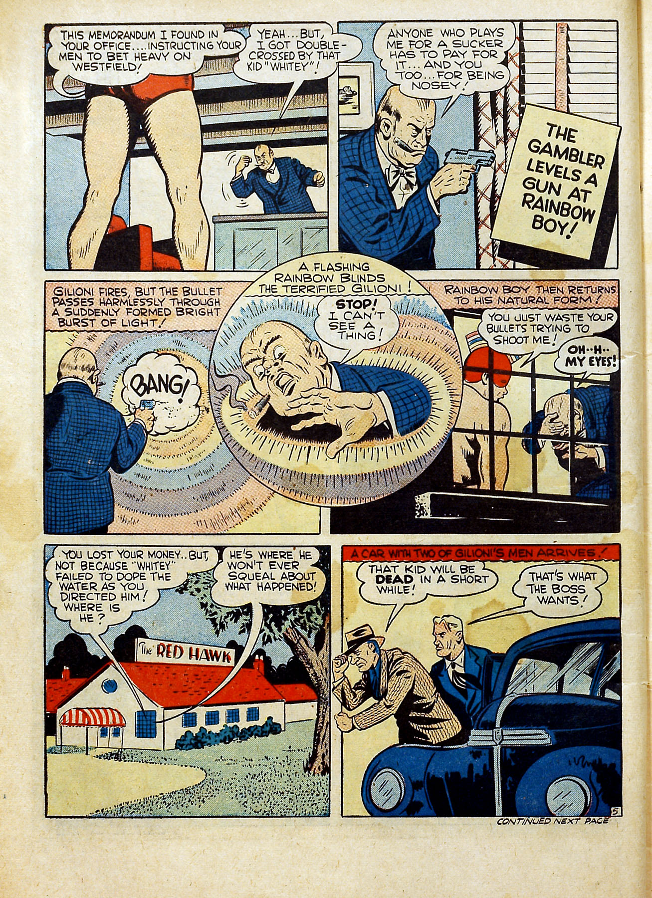 Read online Reg'lar Fellers Heroic Comics comic -  Issue #15 - 16