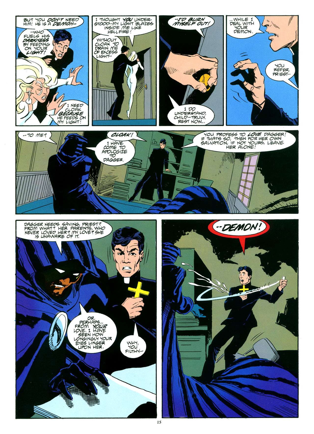 Read online Marvel Graphic Novel comic -  Issue #35 - Cloak & Dagger - Predator and Prey - 19
