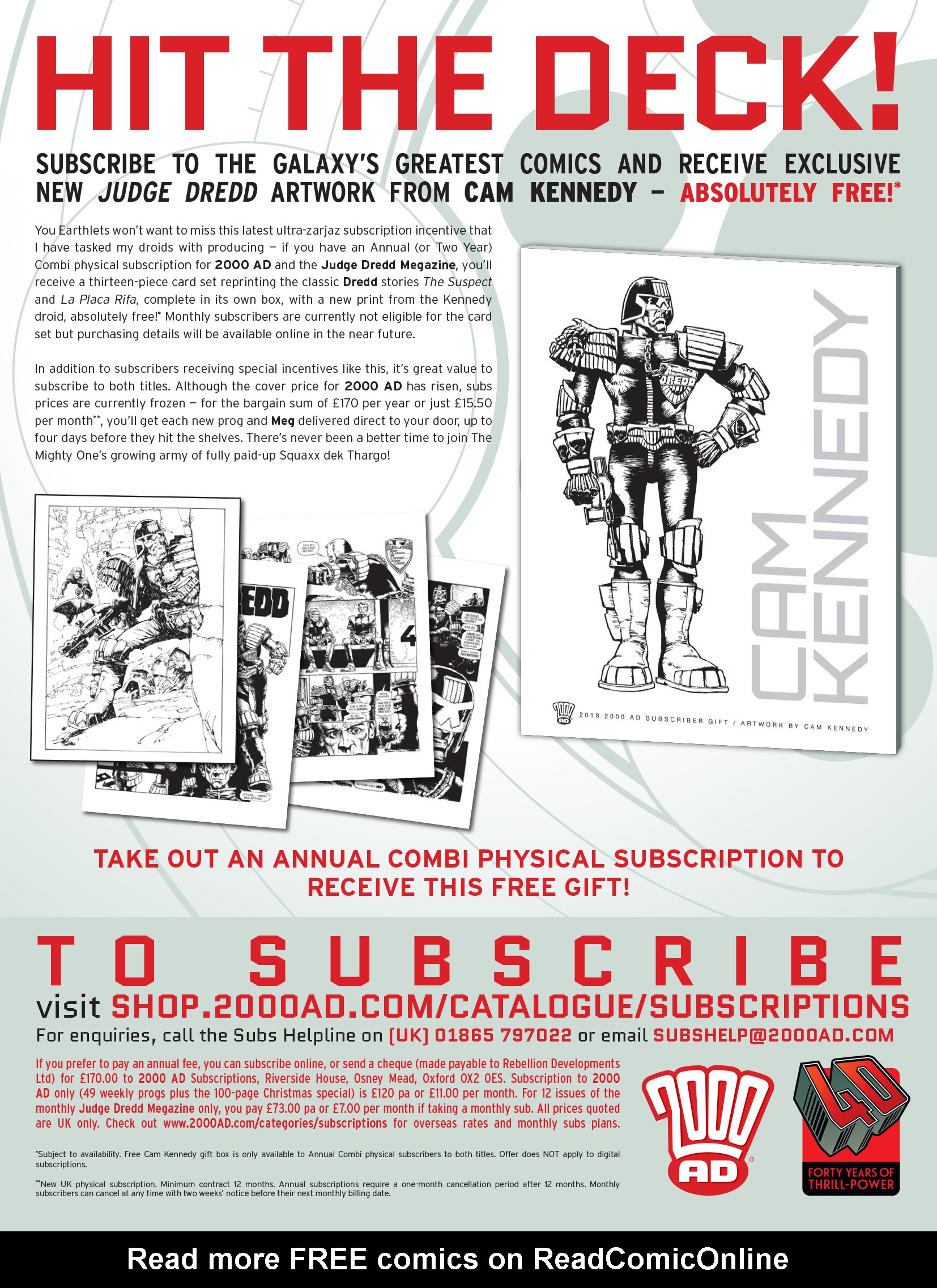 Read online Judge Dredd Megazine (Vol. 5) comic -  Issue #412 - 2