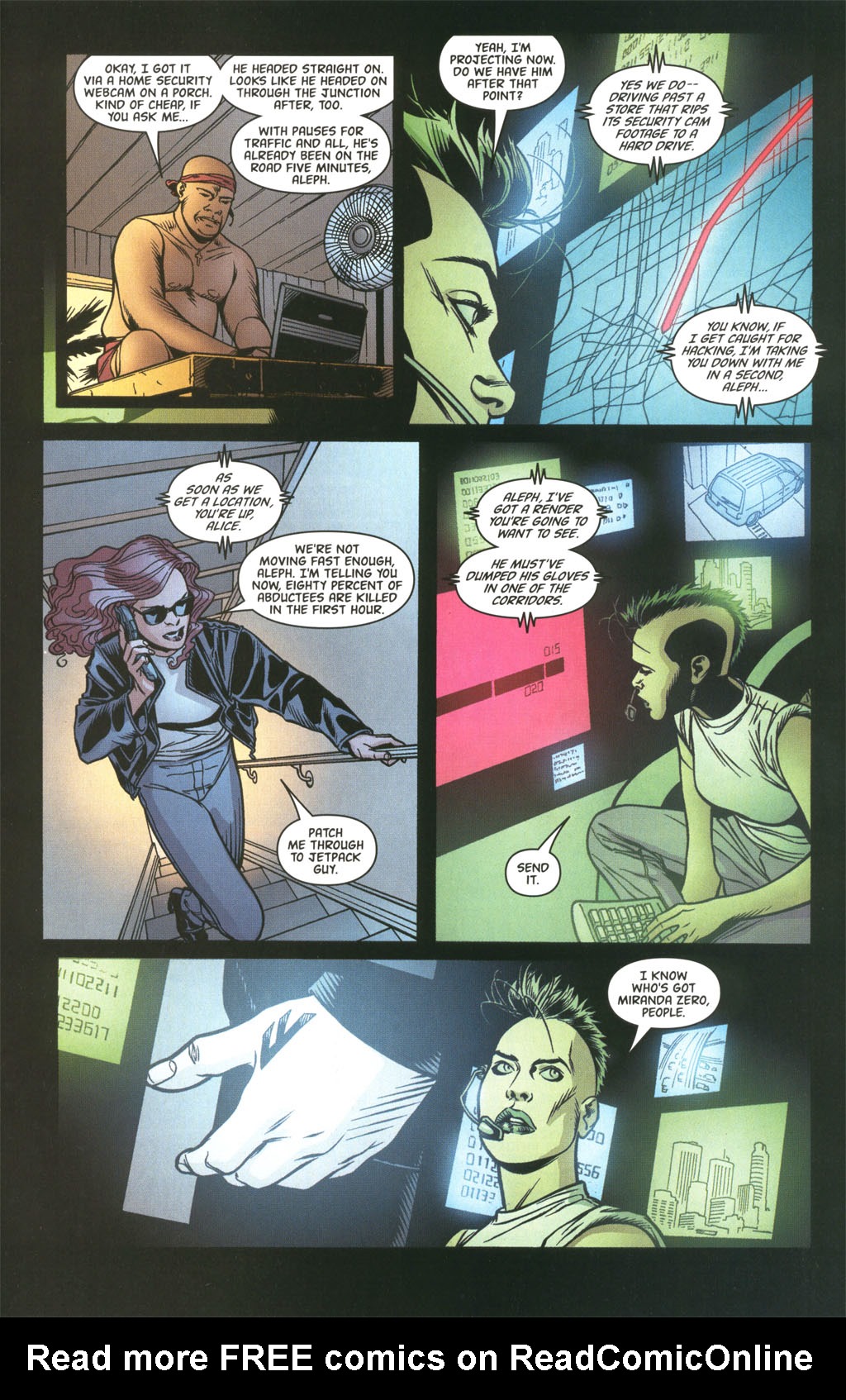 Read online Global Frequency comic -  Issue #8 - 15