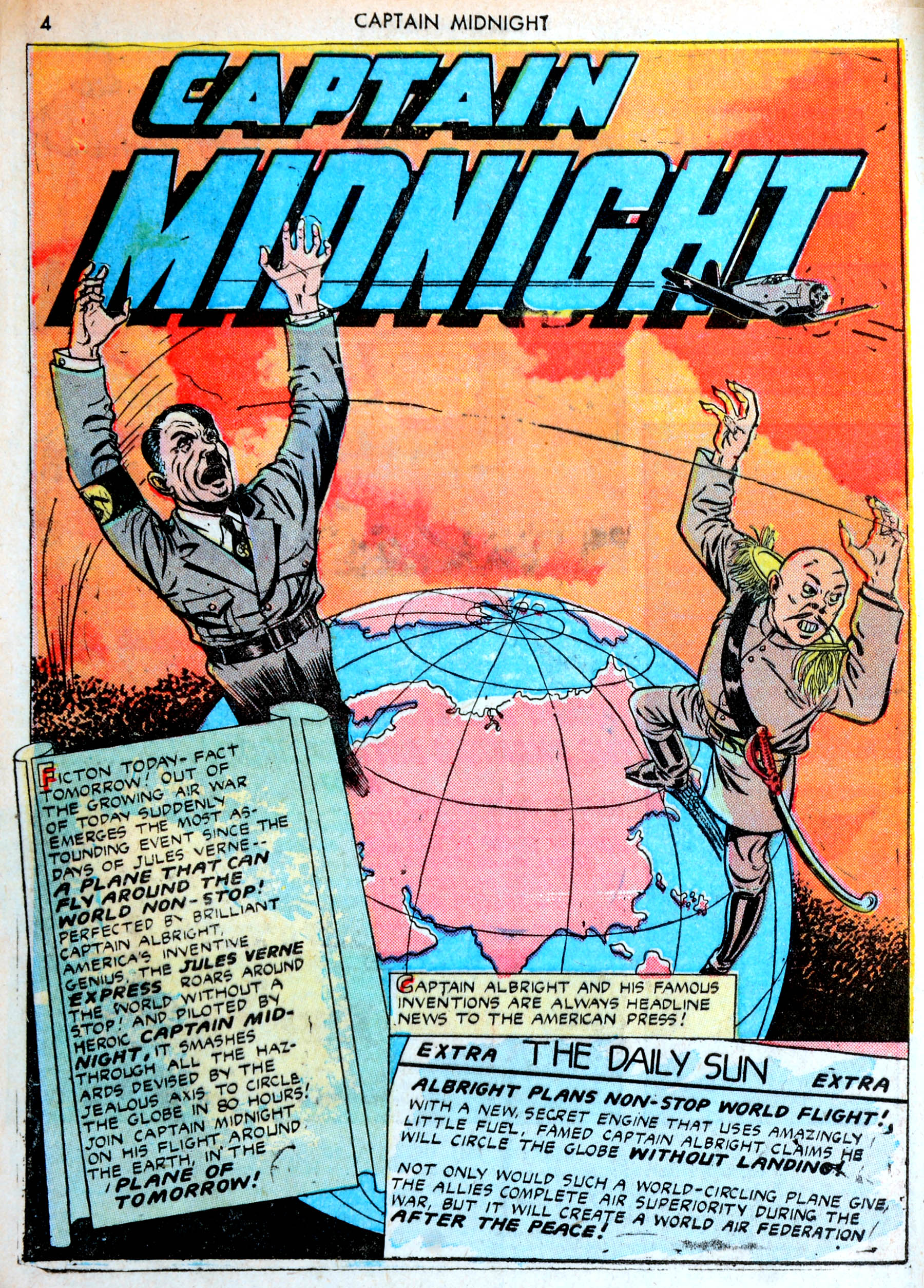 Read online Captain Midnight (1942) comic -  Issue #13 - 4