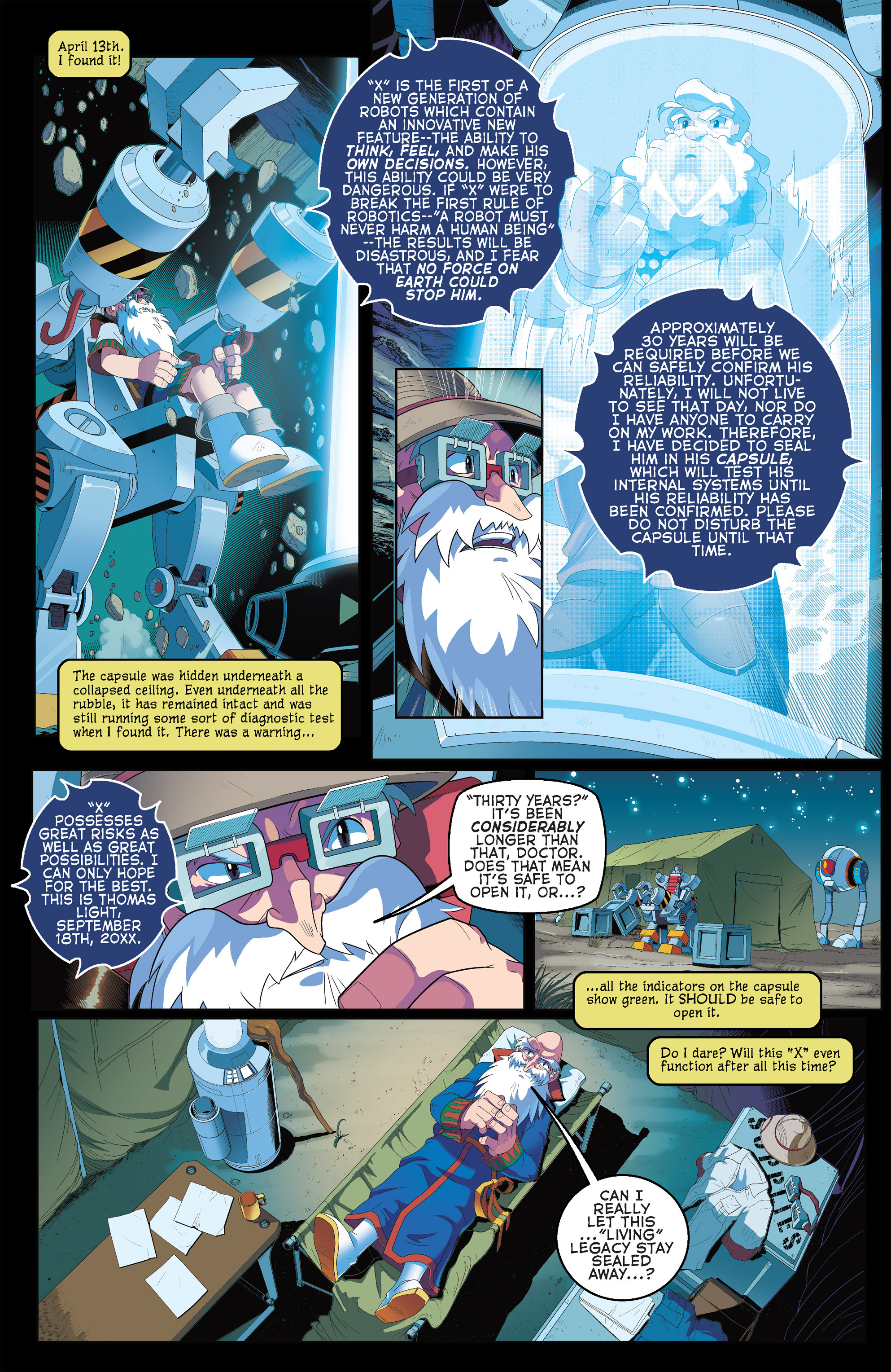 Read online Mega Man comic -  Issue #34 - 19