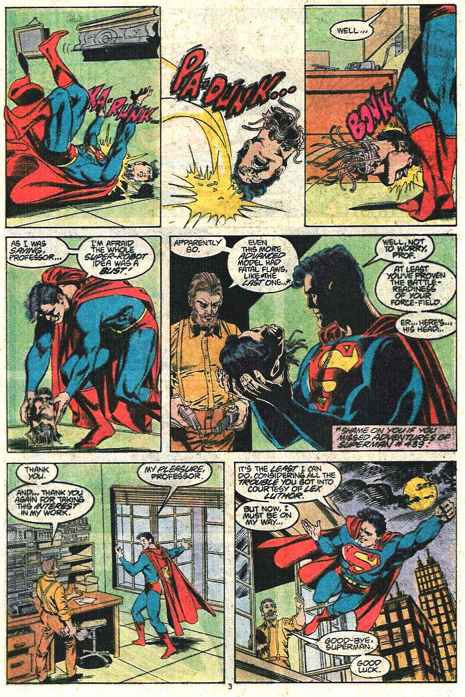 Read online Adventures of Superman (1987) comic -  Issue #440 - 4