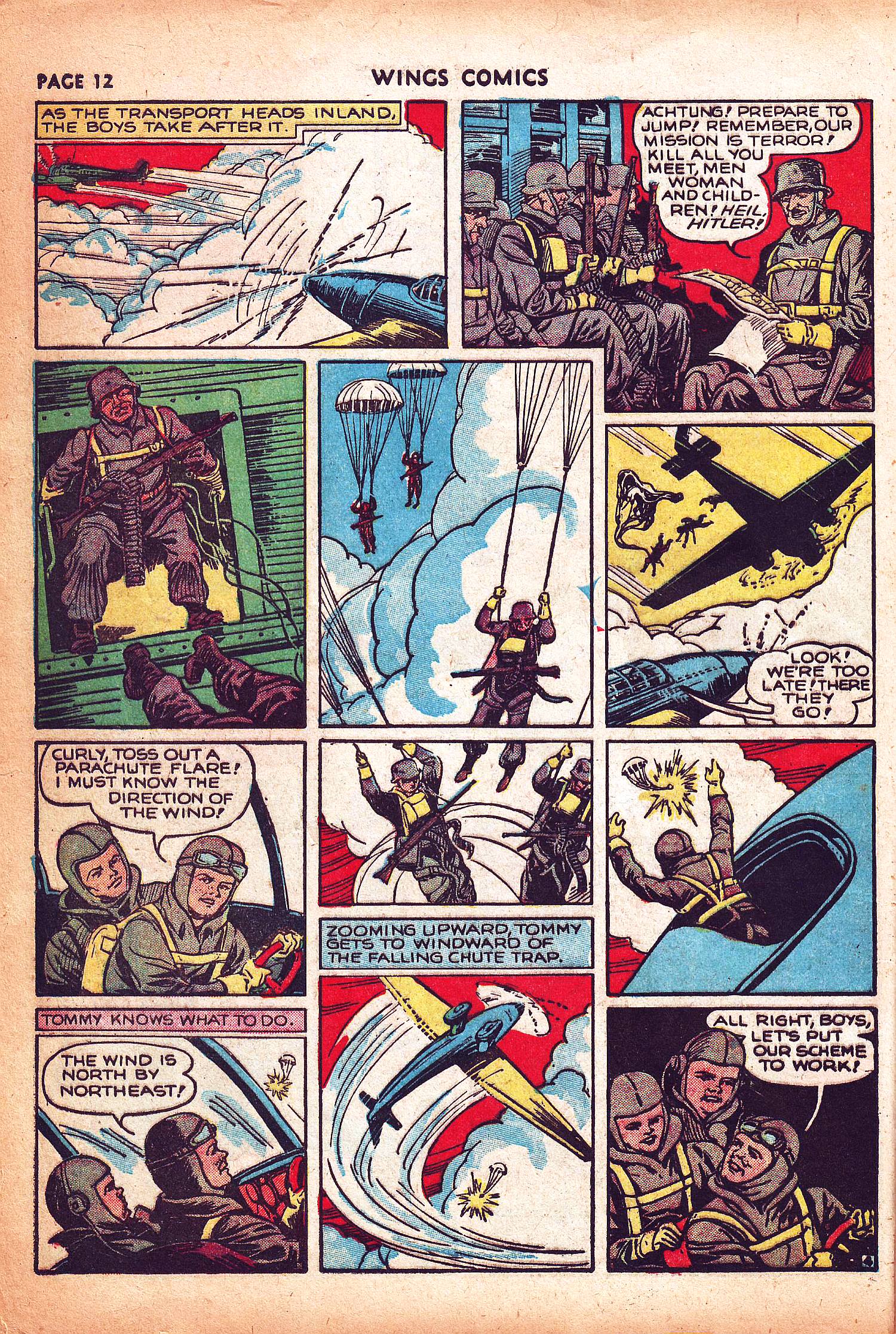Read online Wings Comics comic -  Issue #3 - 14