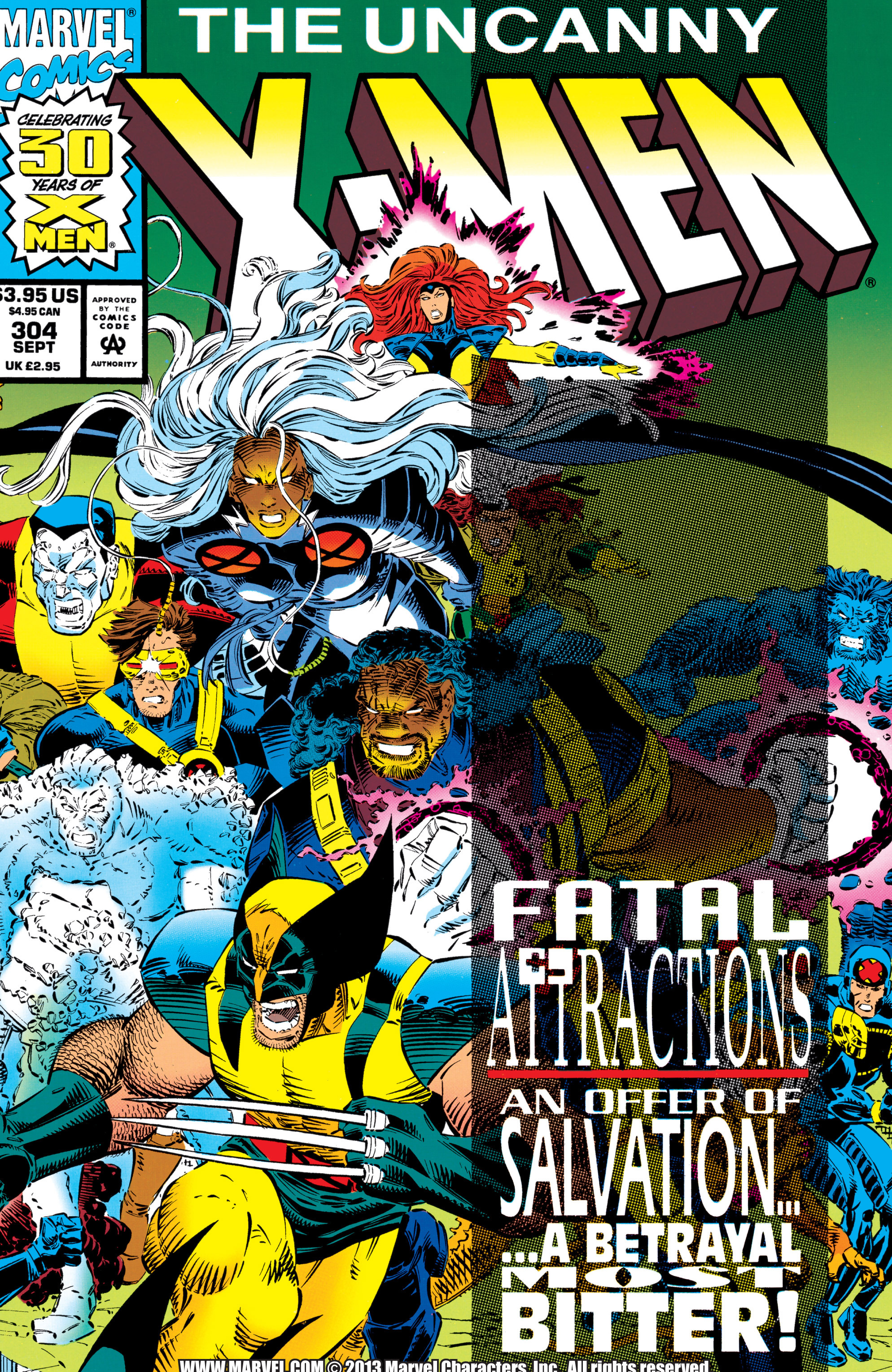 Read online Uncanny X-Men (1963) comic -  Issue #304 - 1