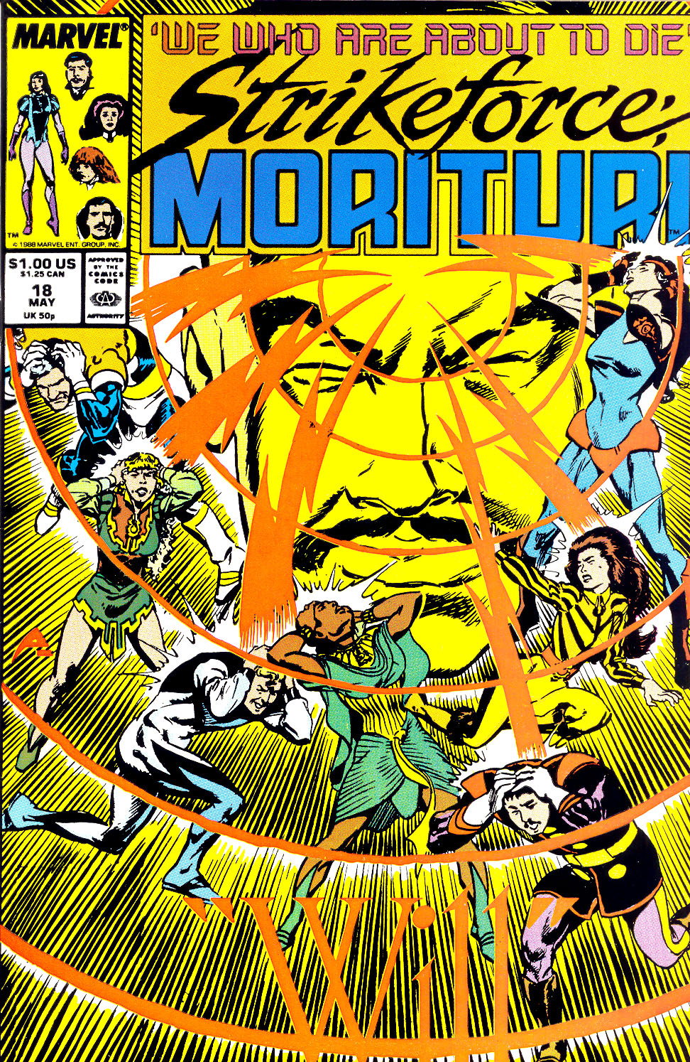 Read online Strikeforce: Morituri comic -  Issue #18 - 1