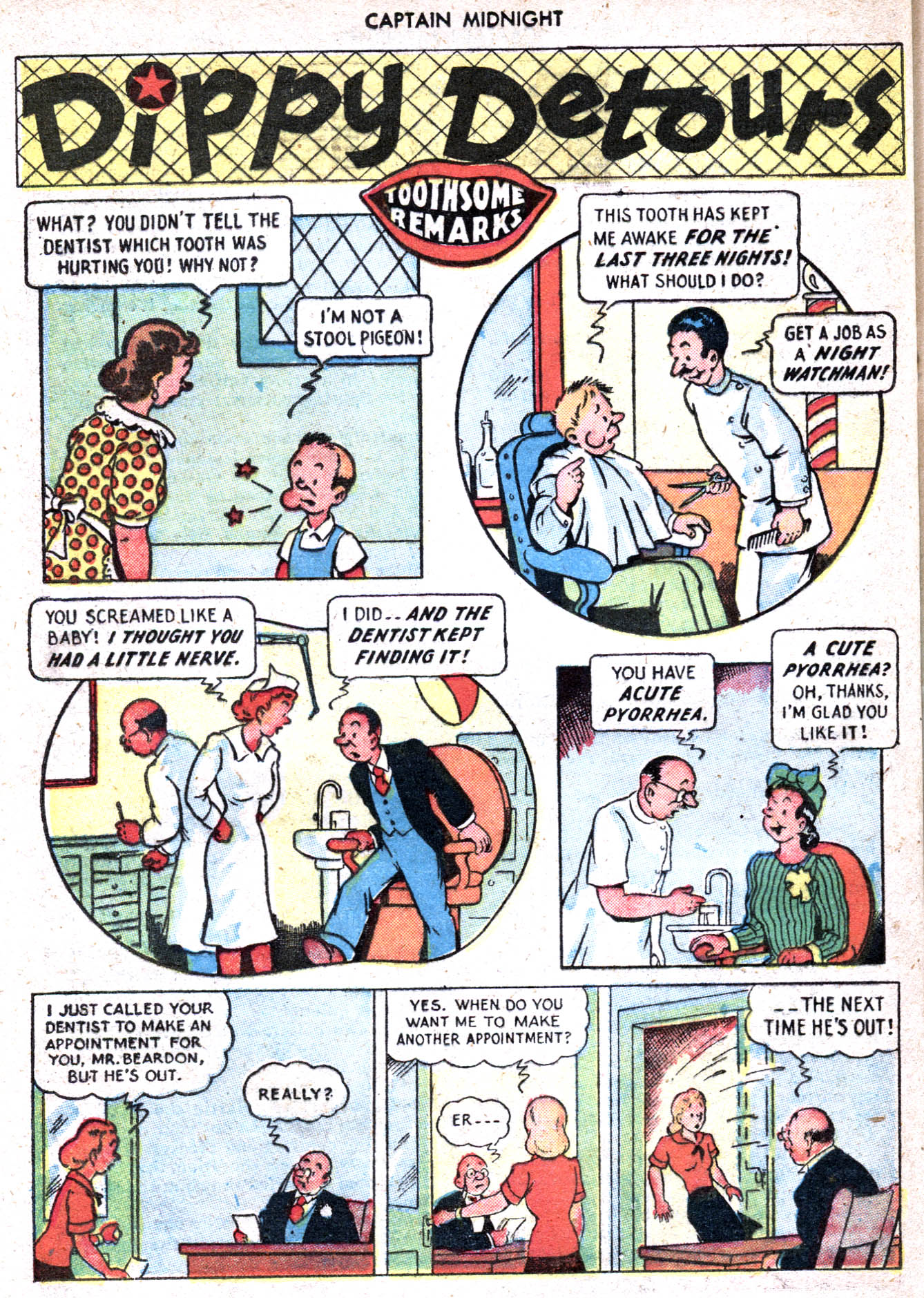 Read online Captain Midnight (1942) comic -  Issue #58 - 24