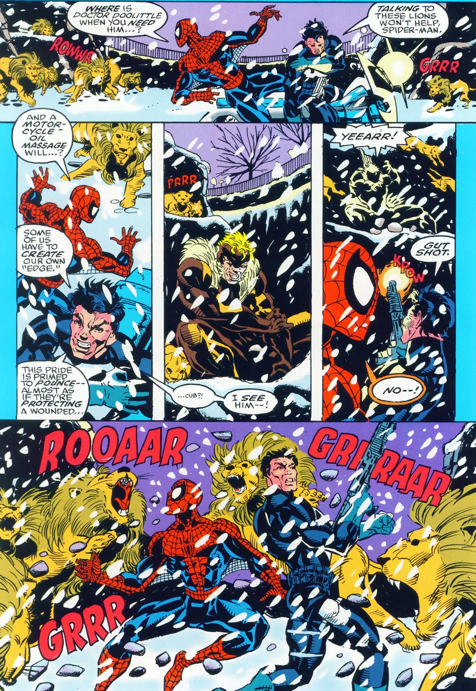 Read online Spider-Man, Punisher, Sabretooth: Designer Genes comic -  Issue # Full - 37