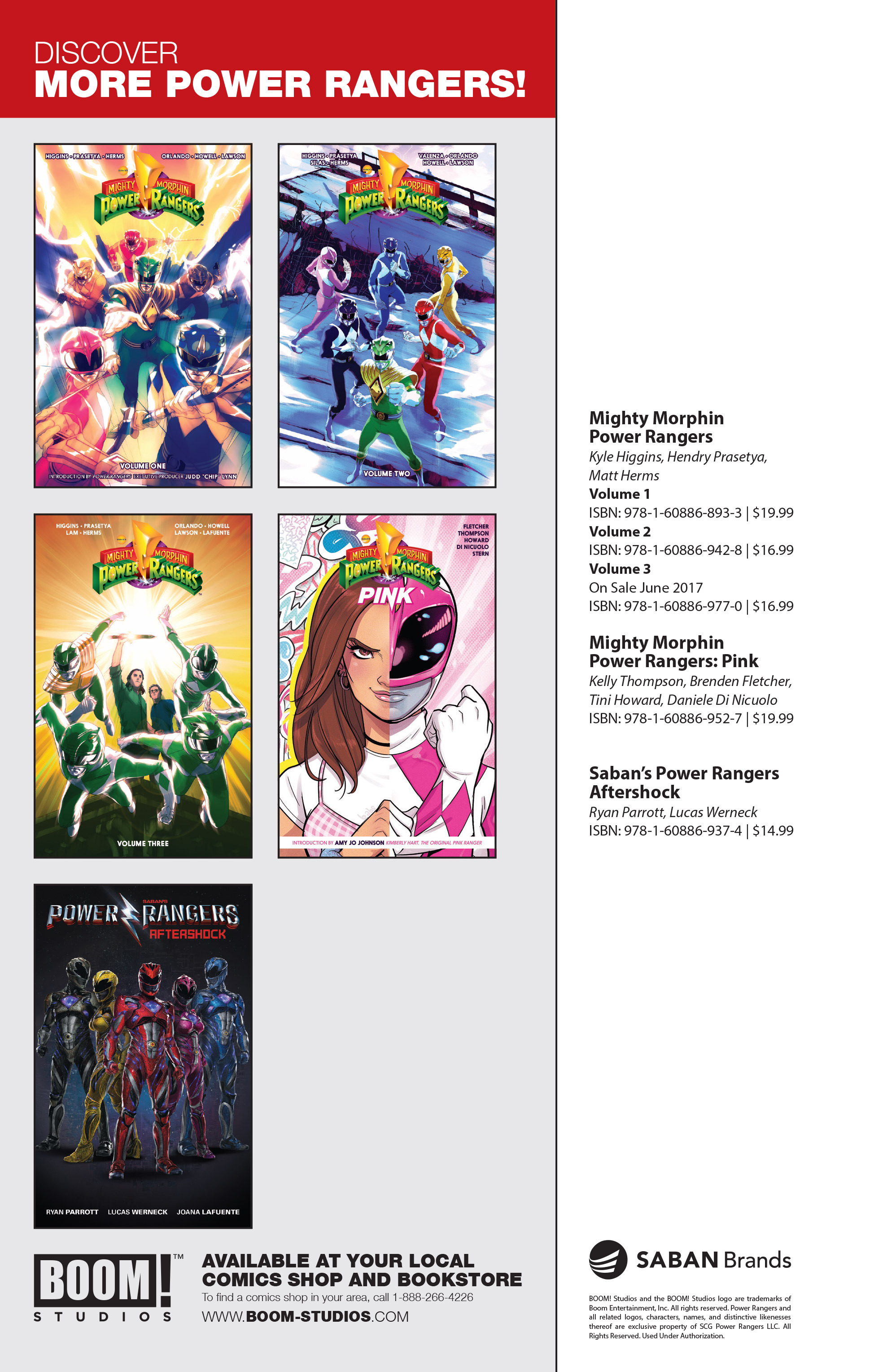 Read online Saban's Power Rangers: Aftershock comic -  Issue # Full - 65
