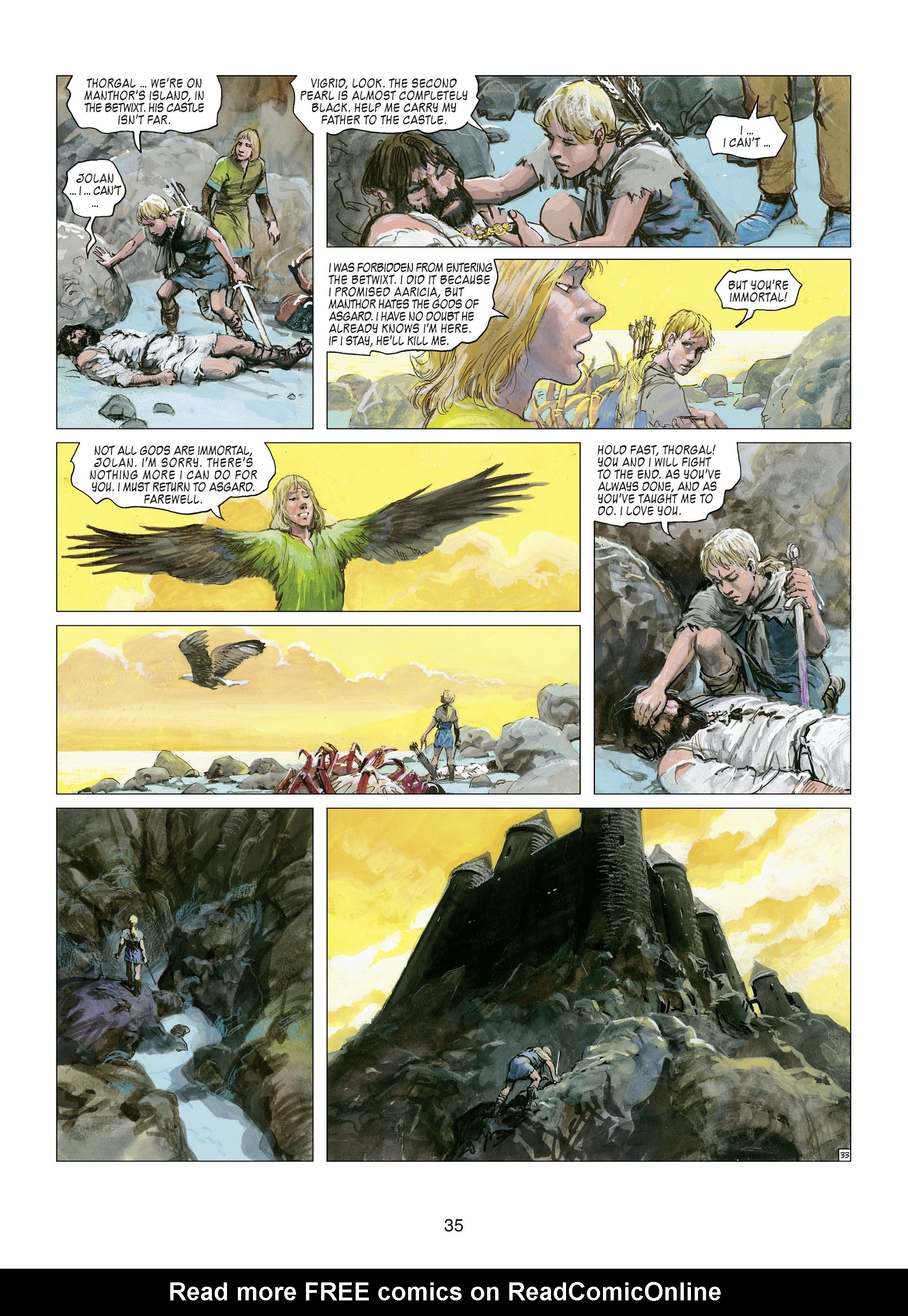 Read online Thorgal comic -  Issue #21 - 37