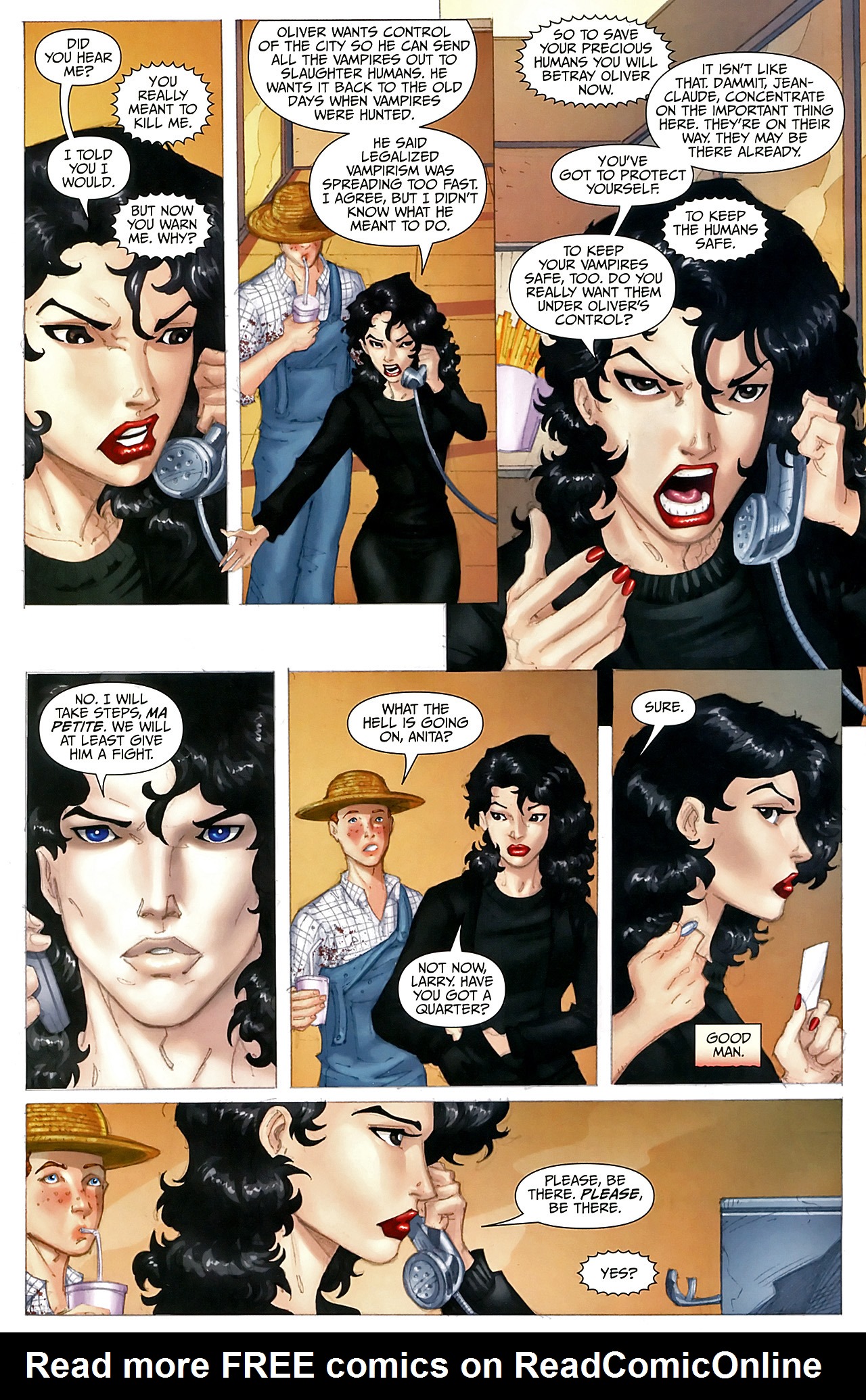 Read online Anita Blake, Vampire Hunter: Circus of the Damned - The Scoundrel comic -  Issue #4 - 6