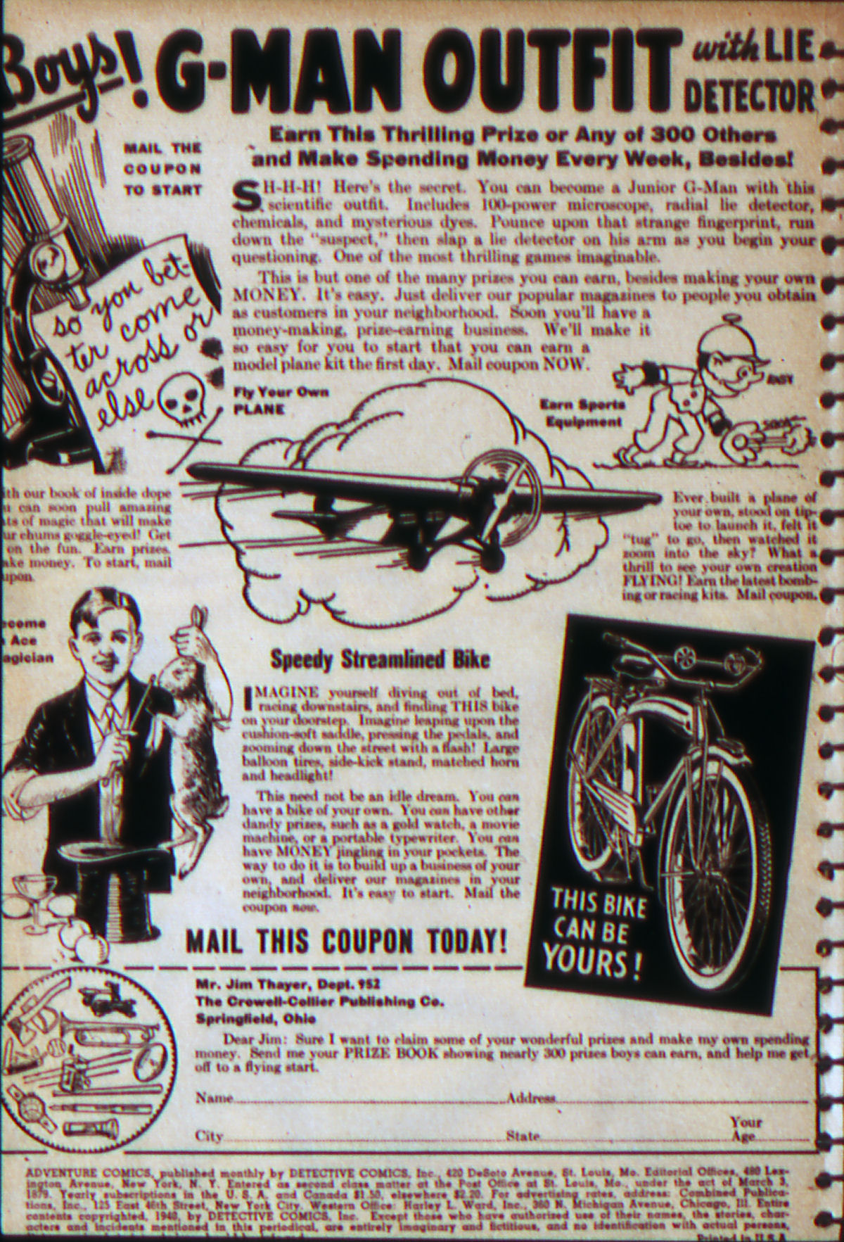 Read online Adventure Comics (1938) comic -  Issue #51 - 3