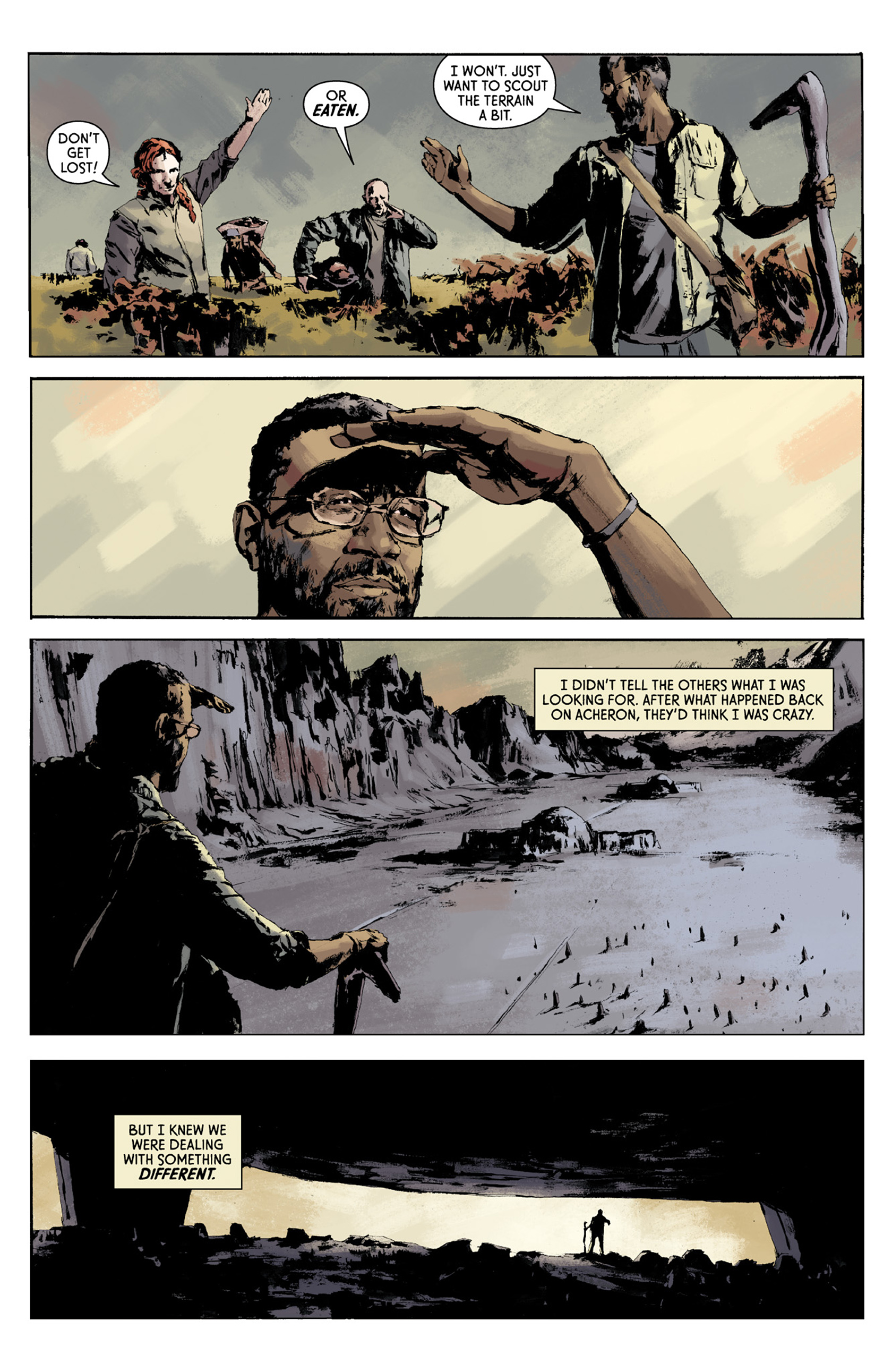 Read online Aliens: Fire and Stone comic -  Issue #2 - 15