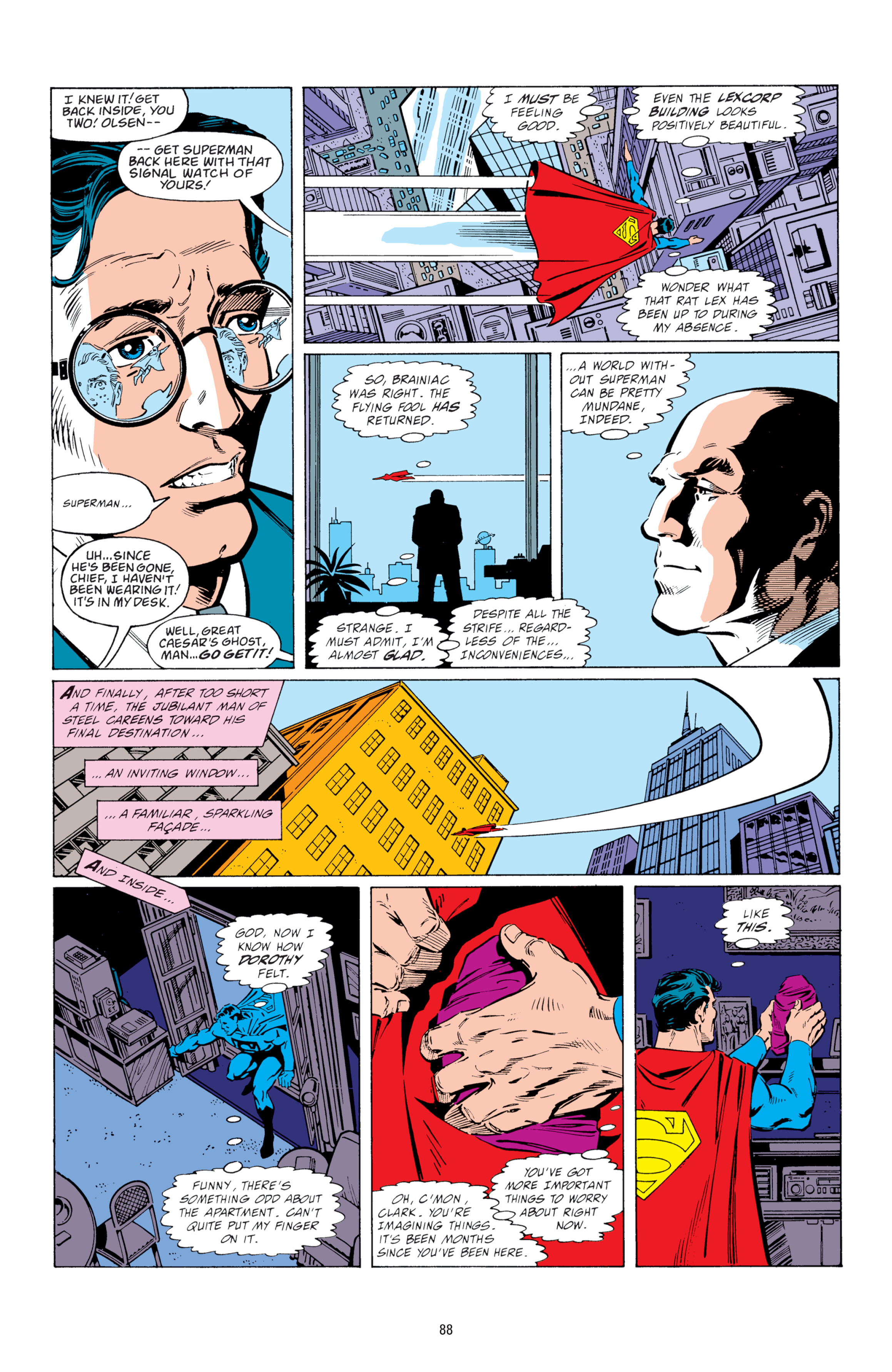 Read online Adventures of Superman: George Pérez comic -  Issue # TPB (Part 1) - 88