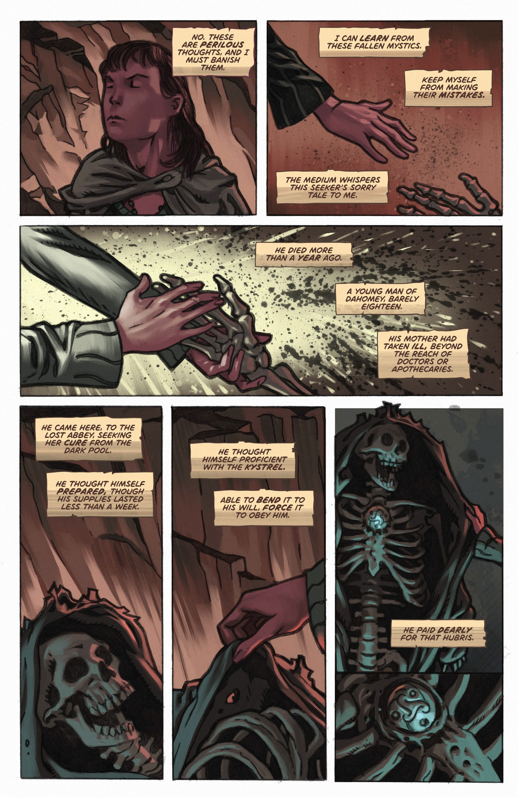 Read online Muirwood: The Lost Abbey comic -  Issue #4 - 17