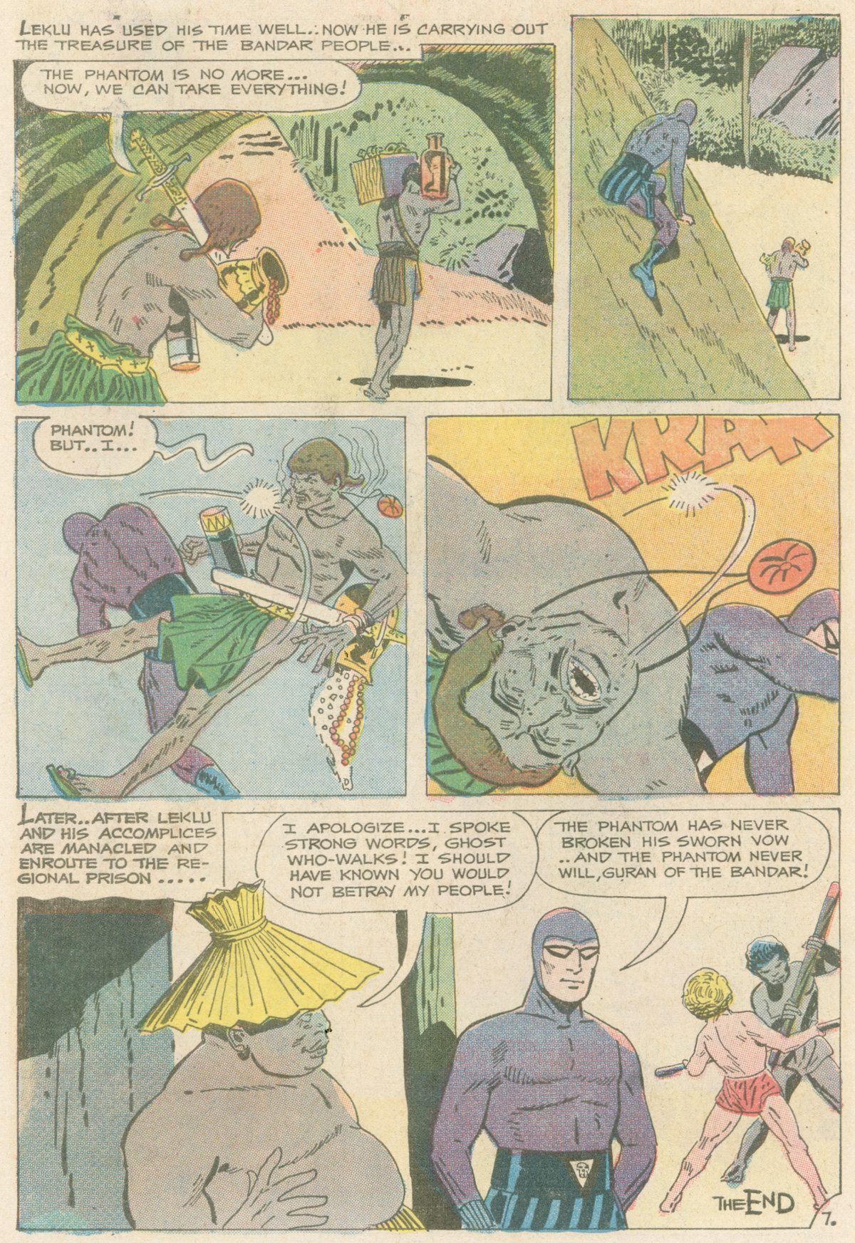 Read online The Phantom (1969) comic -  Issue #51 - 8
