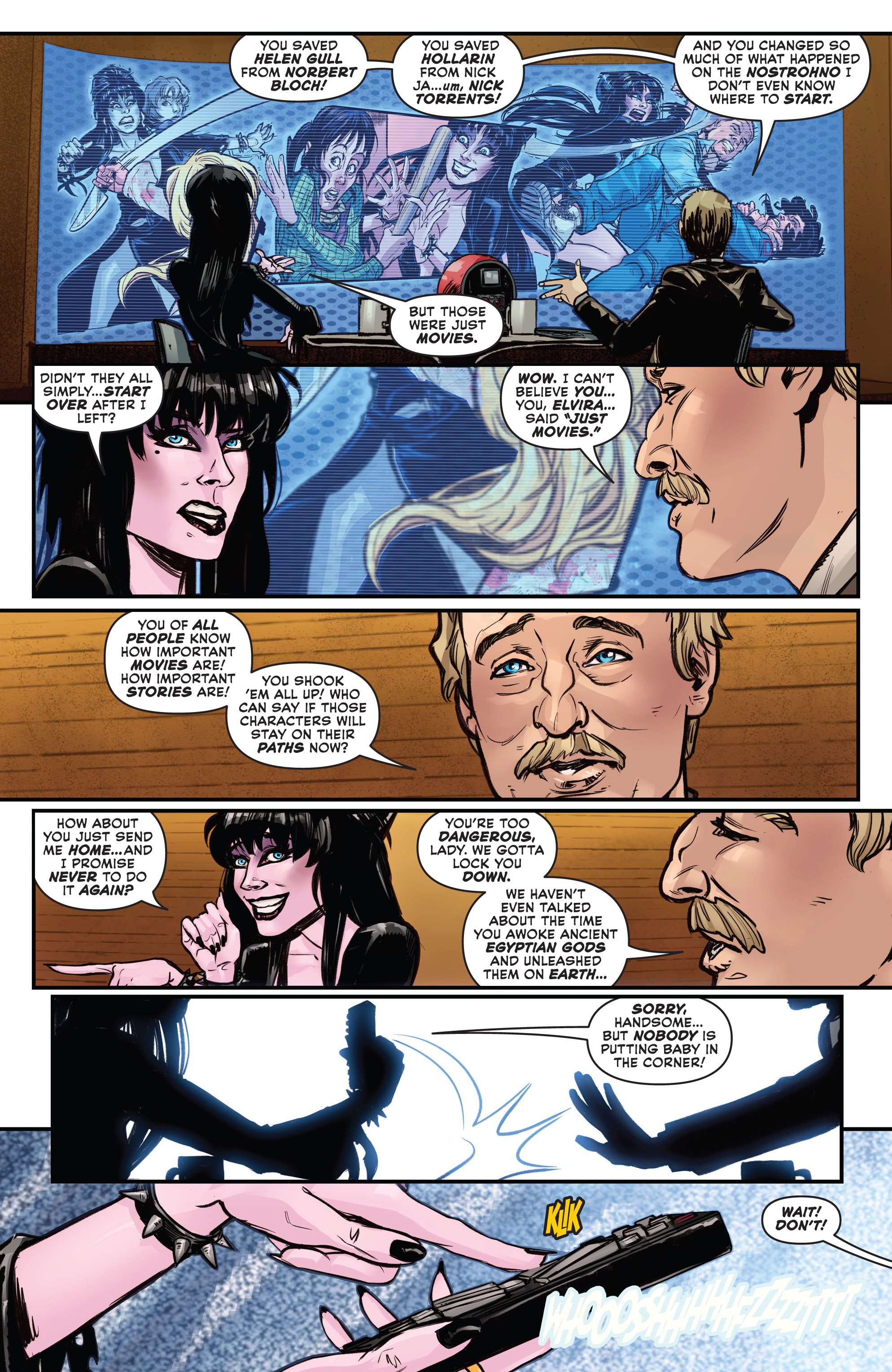 Read online Elvira in Horrorland comic -  Issue #4 - 24