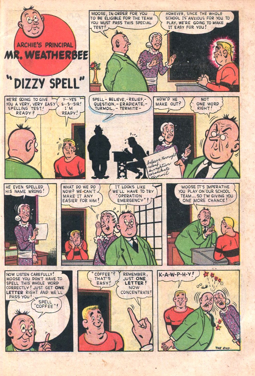 Read online Archie's Joke Book Magazine comic -  Issue #1 - 29