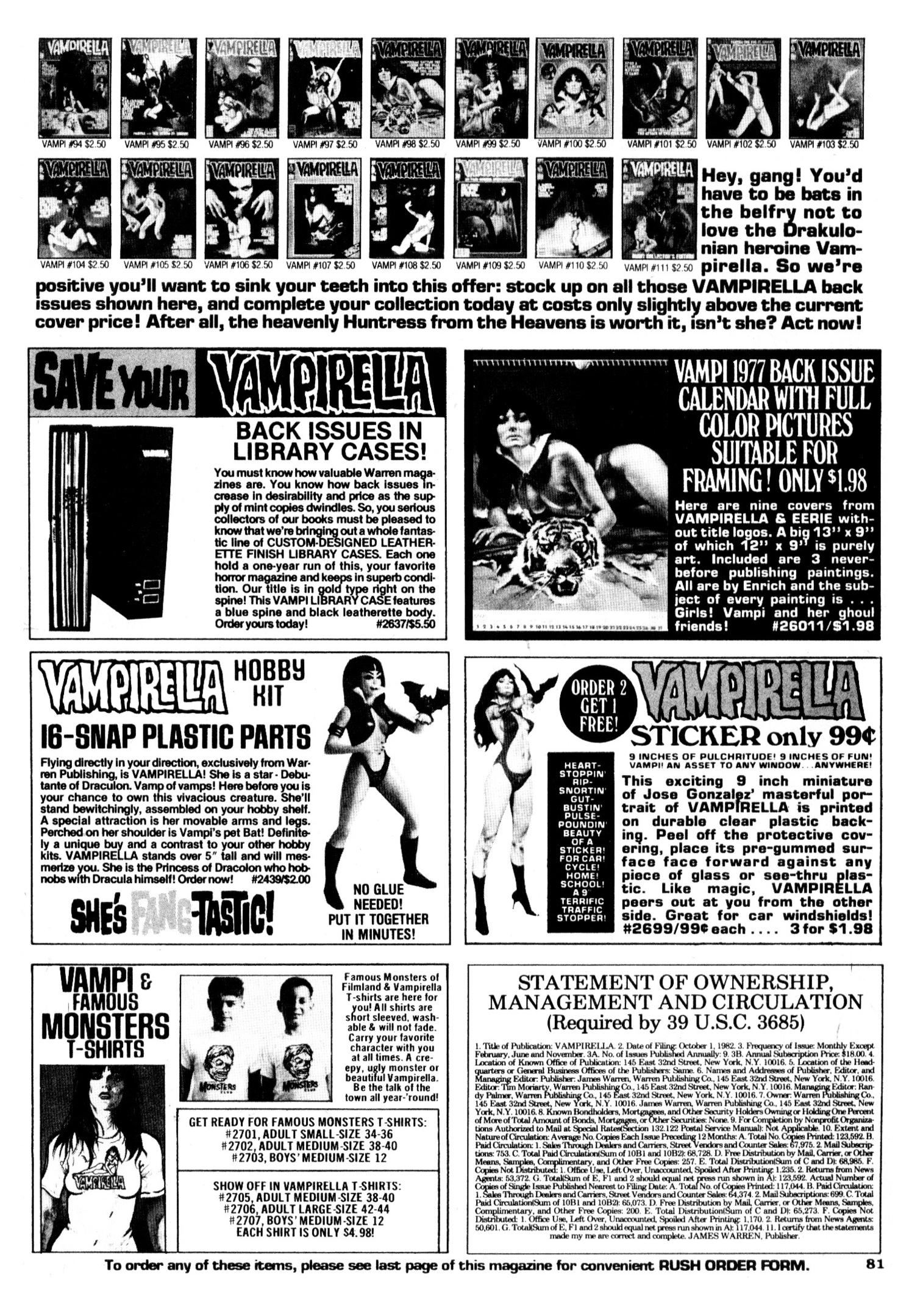 Read online Vampirella (1969) comic -  Issue #112 - 81