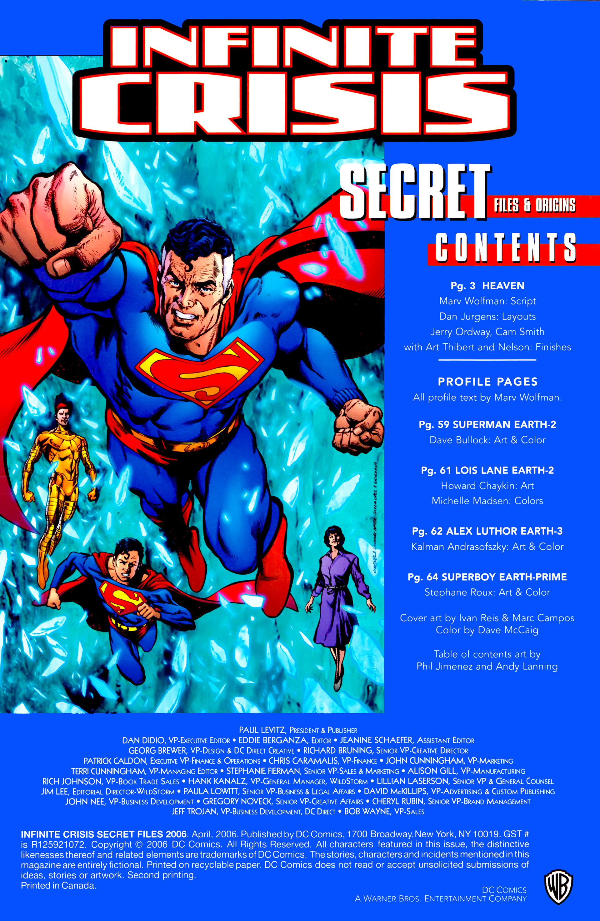 Read online Infinite Crisis Secret Files 2006 comic -  Issue # Full - 3